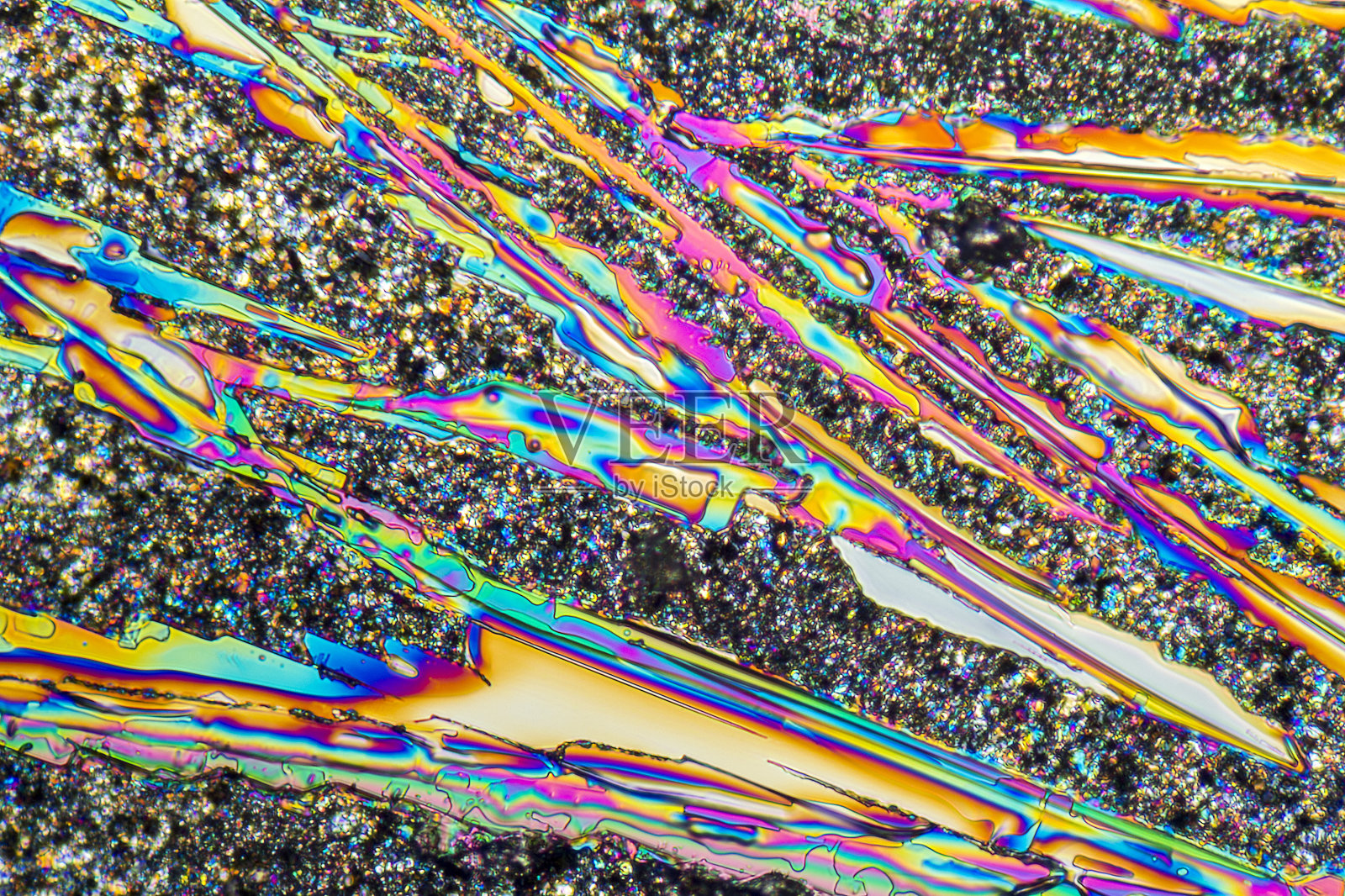 硝酸钠微晶核照片摄影图片