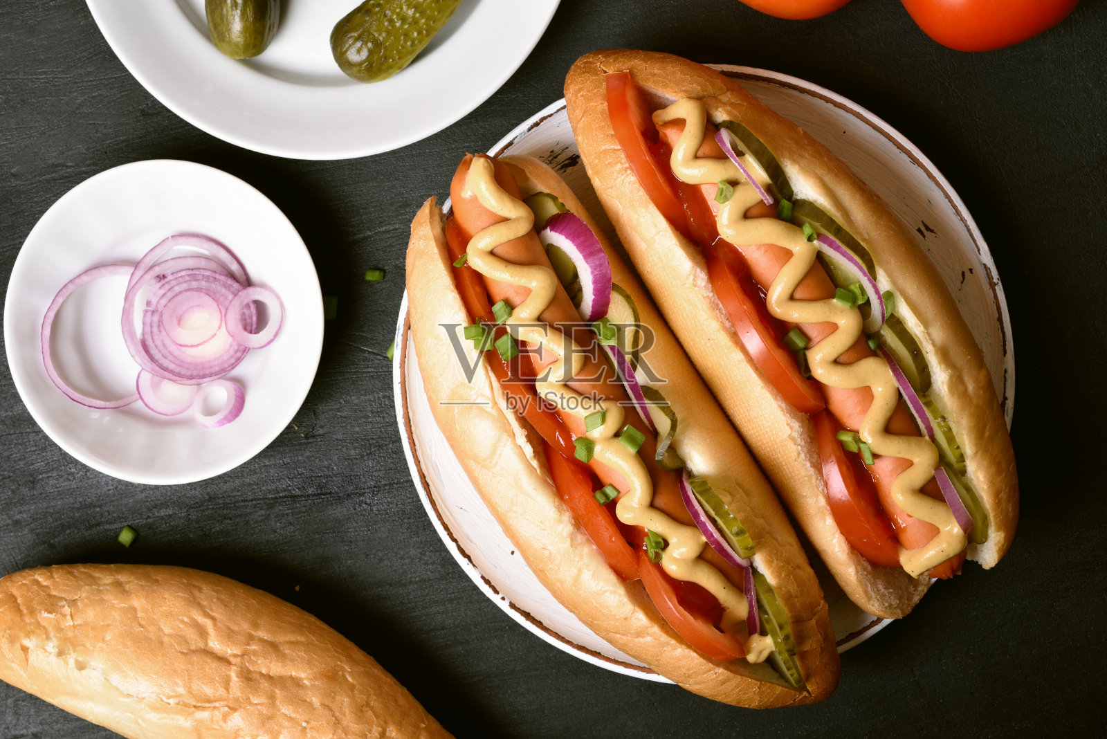 热狗照片摄影图片