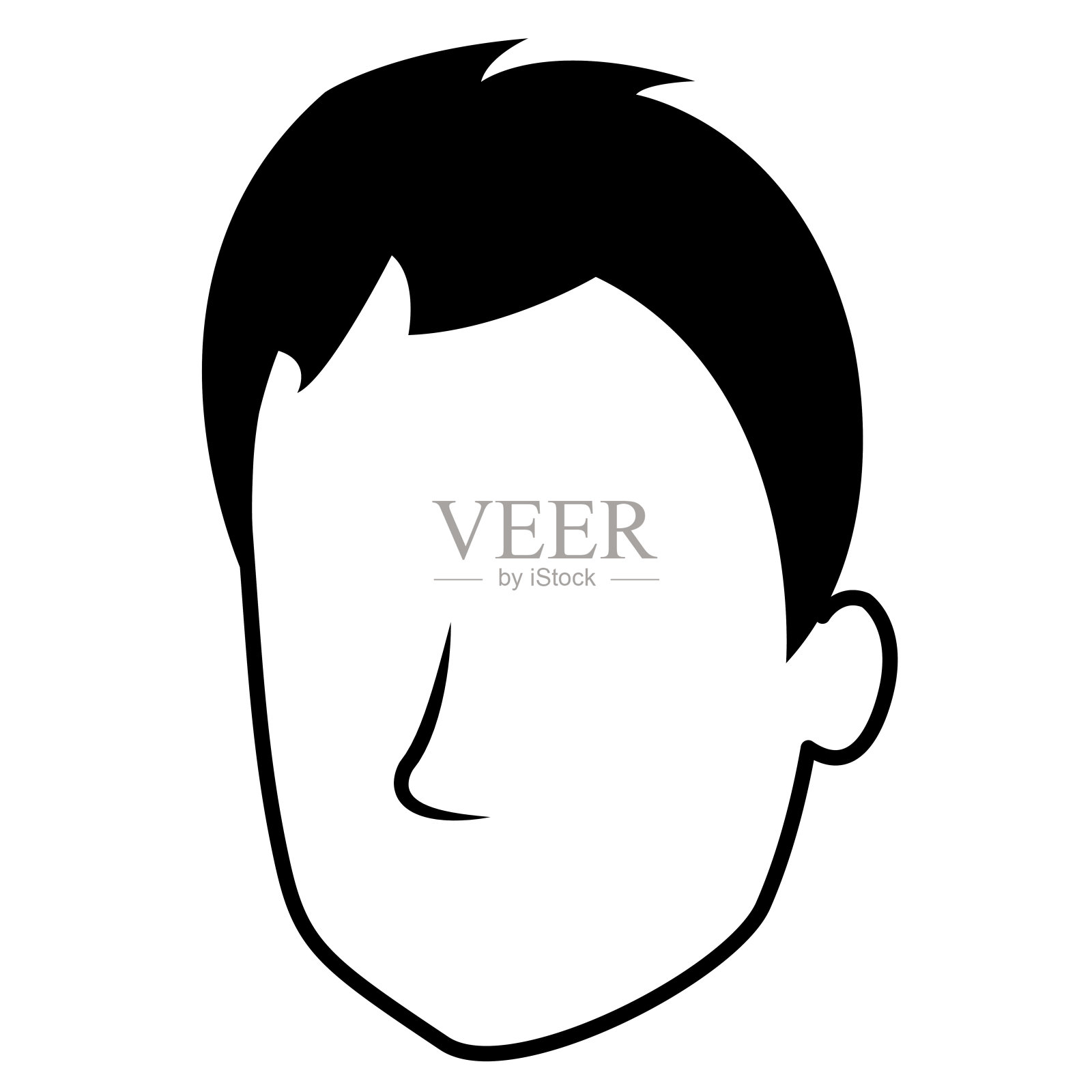 年轻人头像人物设计元素图片