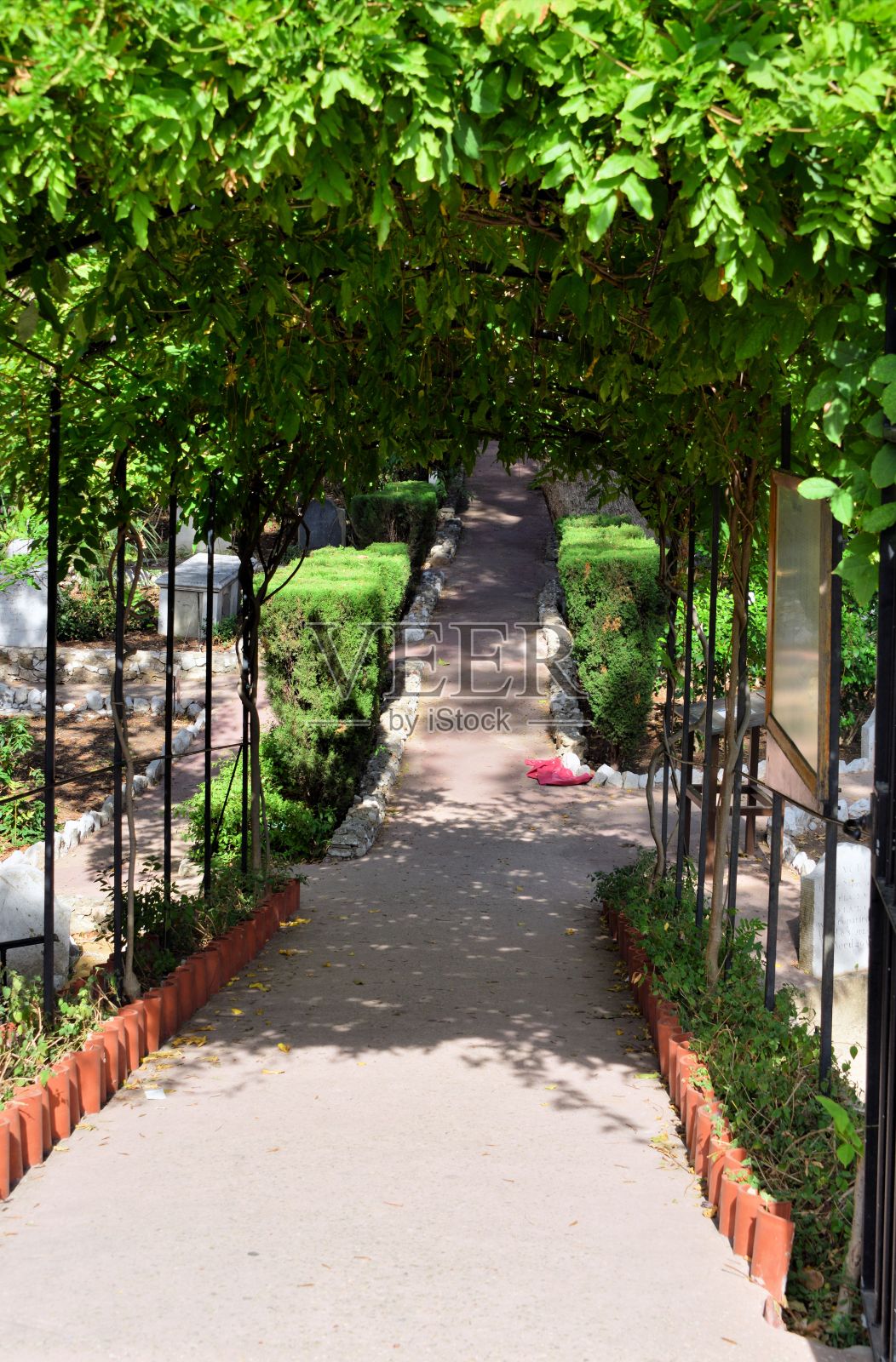 直布罗陀-特拉法加公墓照片摄影图片