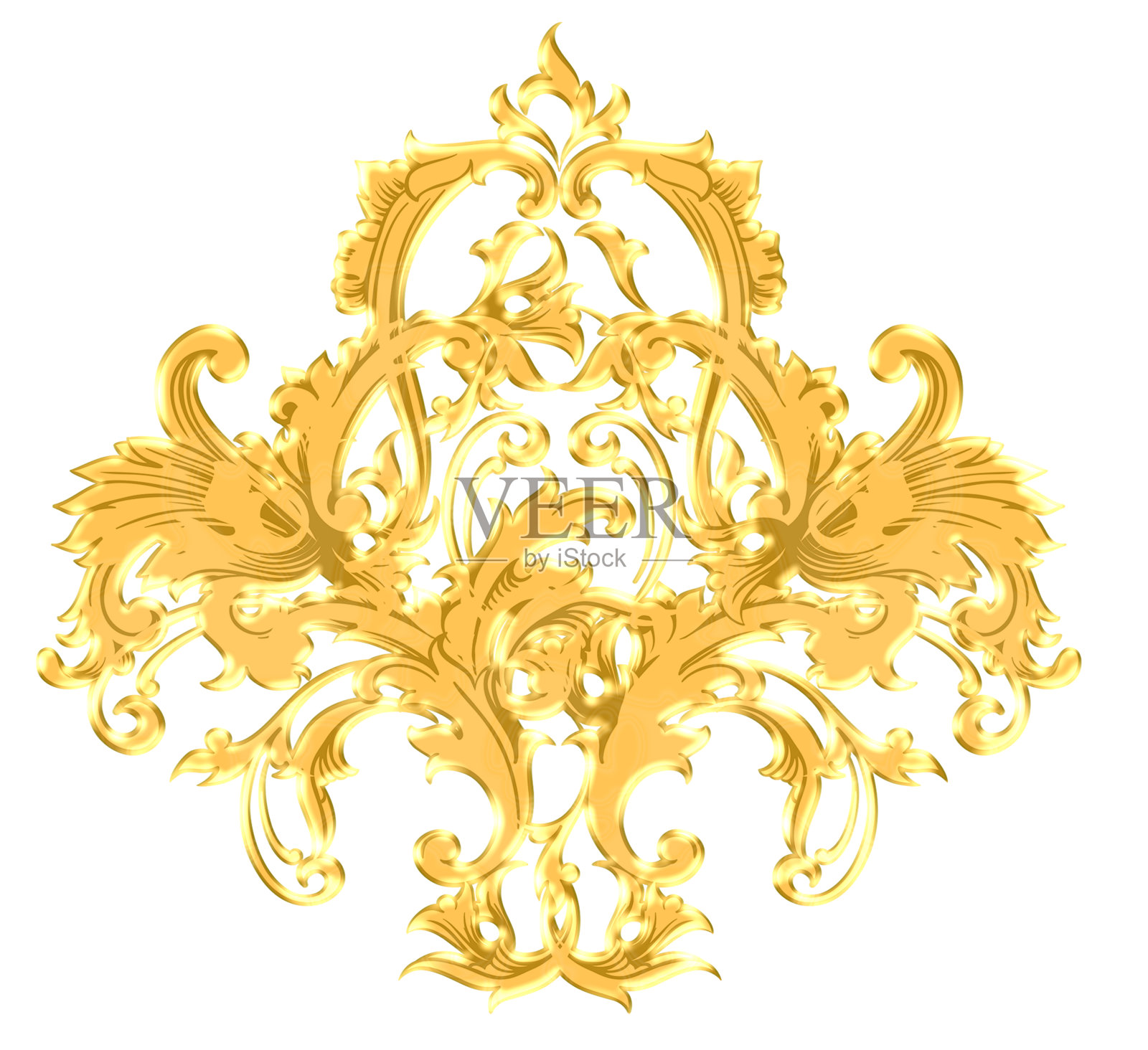 复古巴洛克装饰复古图案仿古风格照片摄影图片