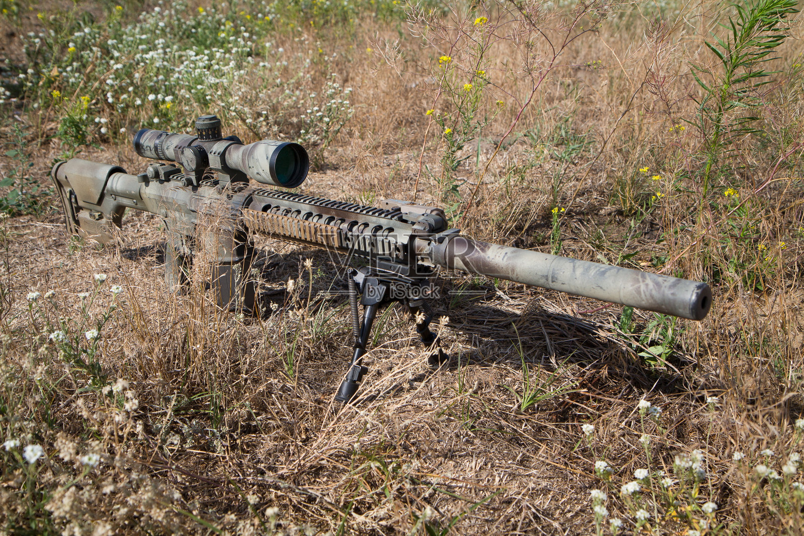 软击球狙击步枪照片摄影图片