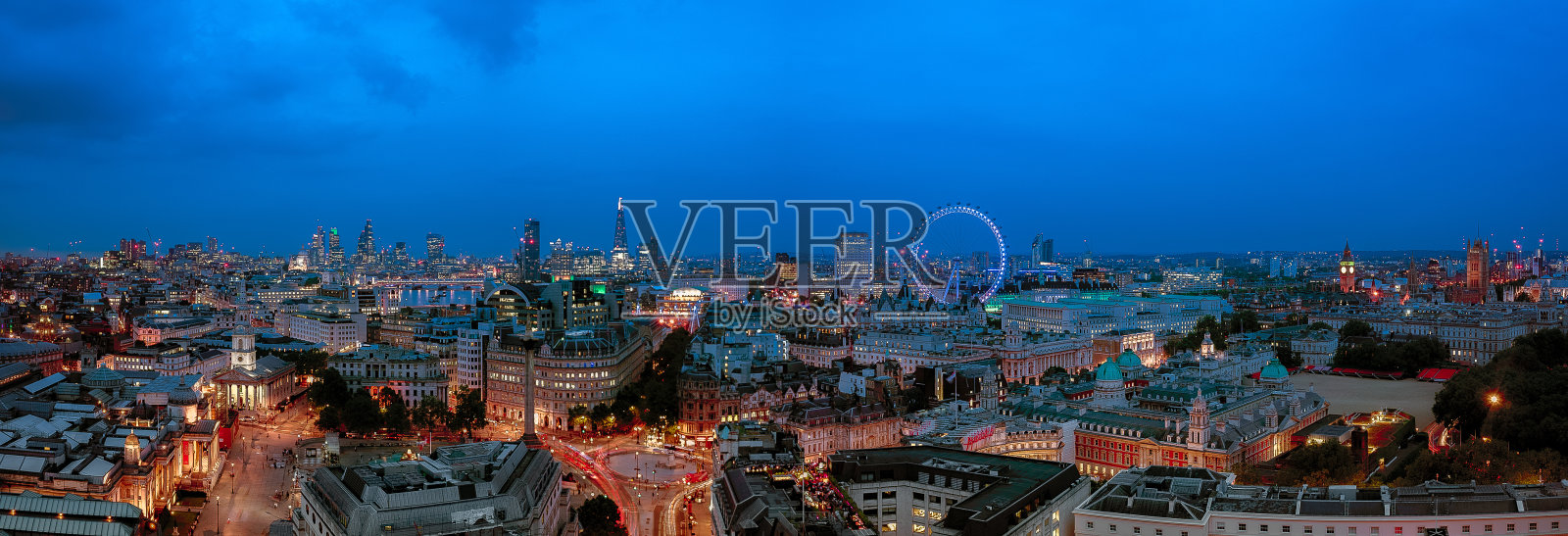 伦敦的天际线照片摄影图片