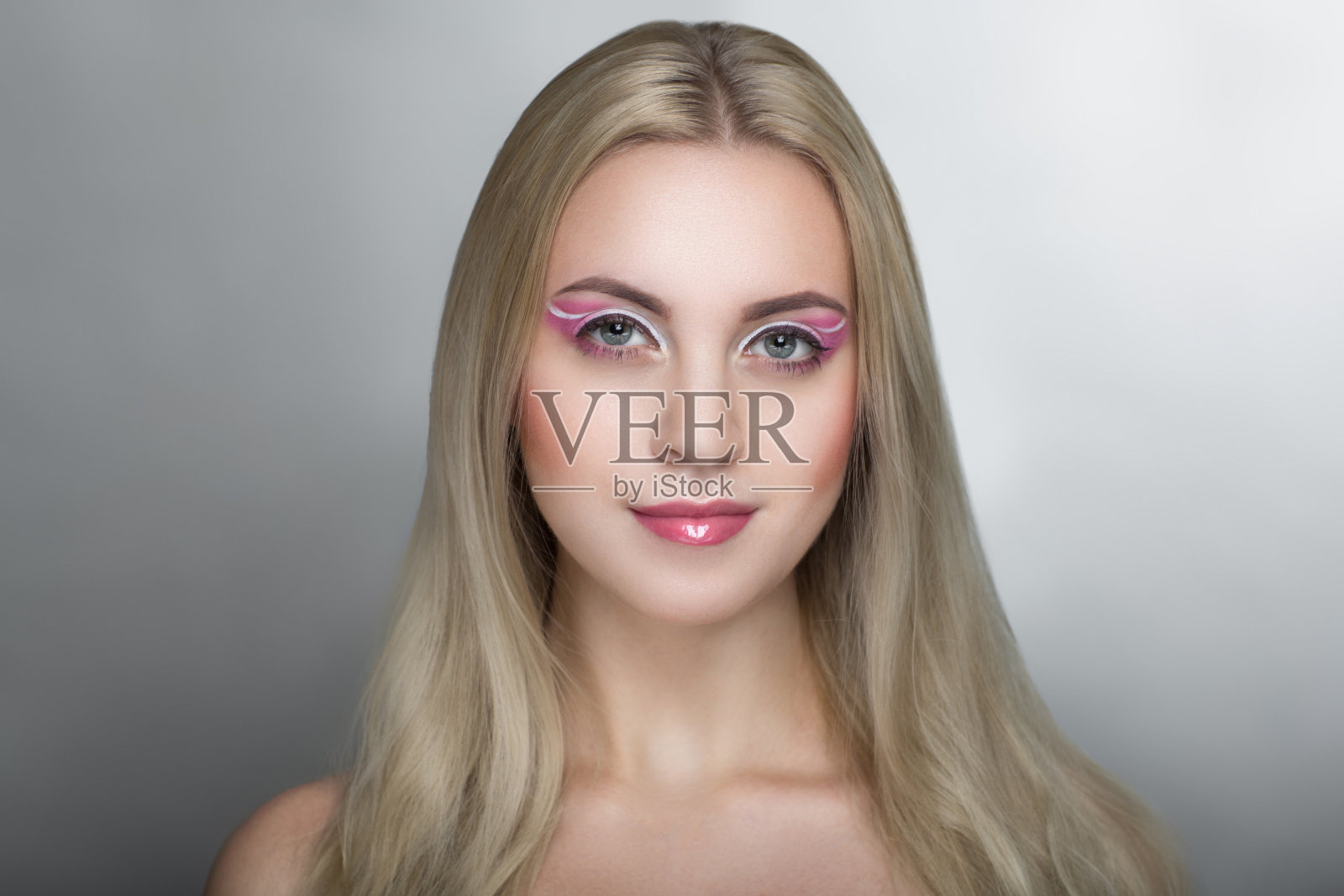 女人的美丽的脸照片摄影图片