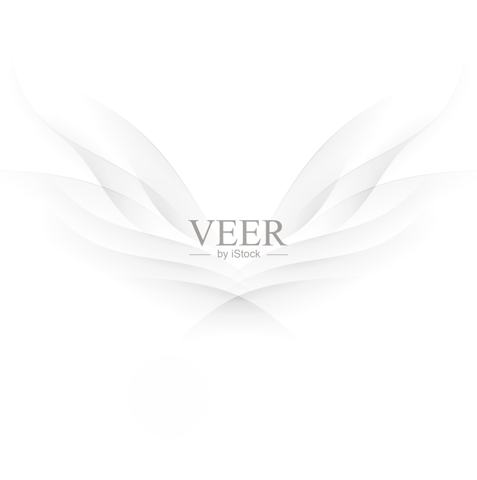 抽象的翅膀插画图片素材