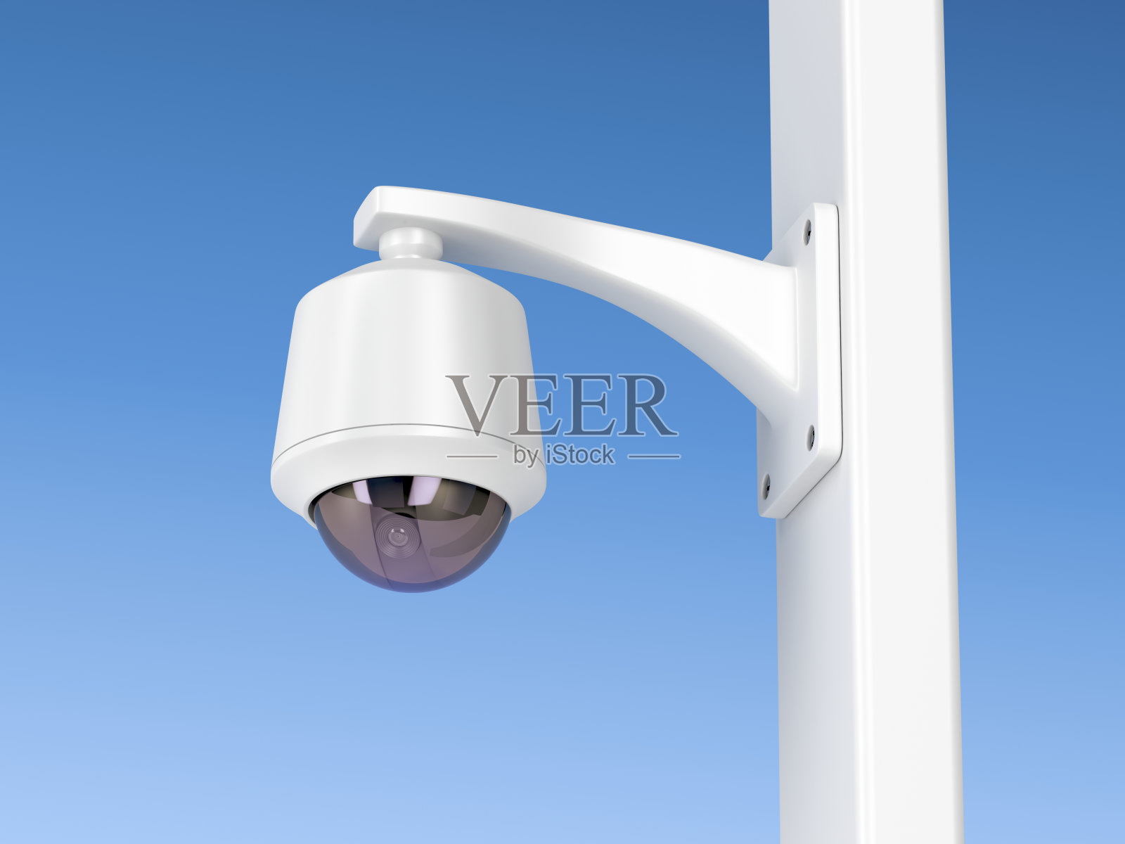 圆顶监控摄像头照片摄影图片