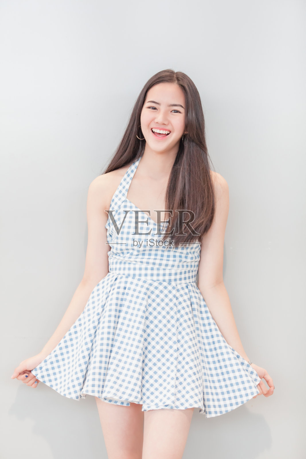 亚洲模特的女孩照片摄影图片