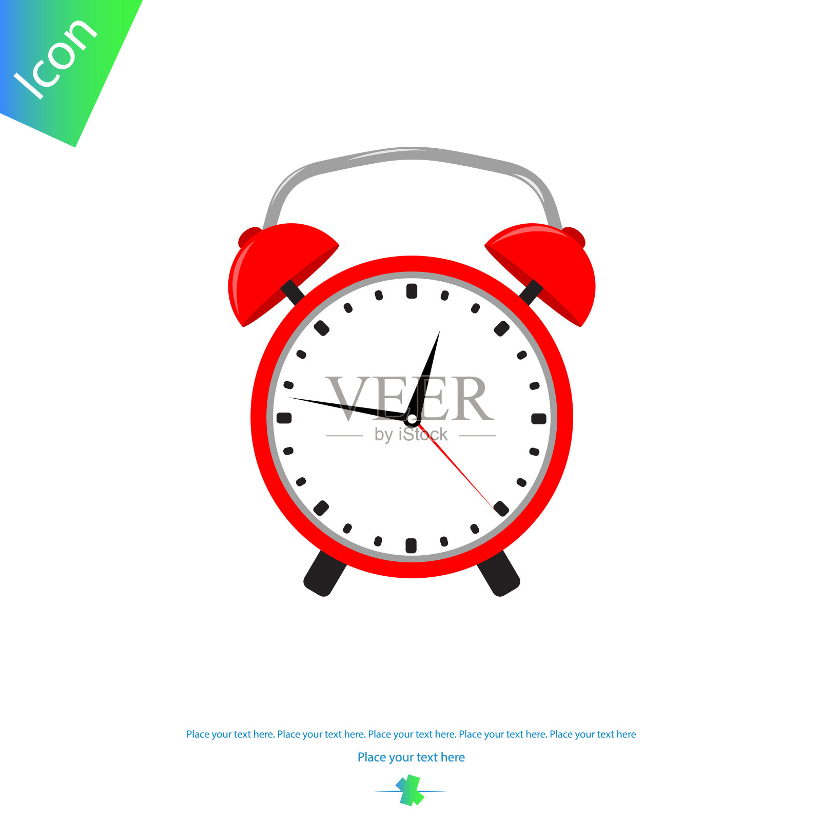 闹钟孤立插画图片素材