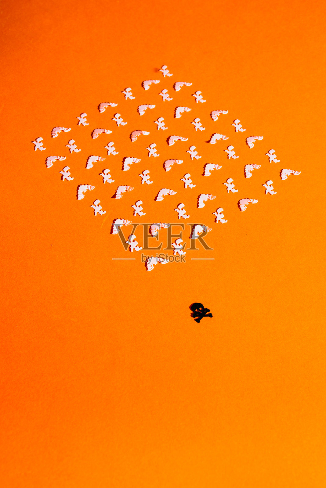 万圣节图案背景插画图片素材