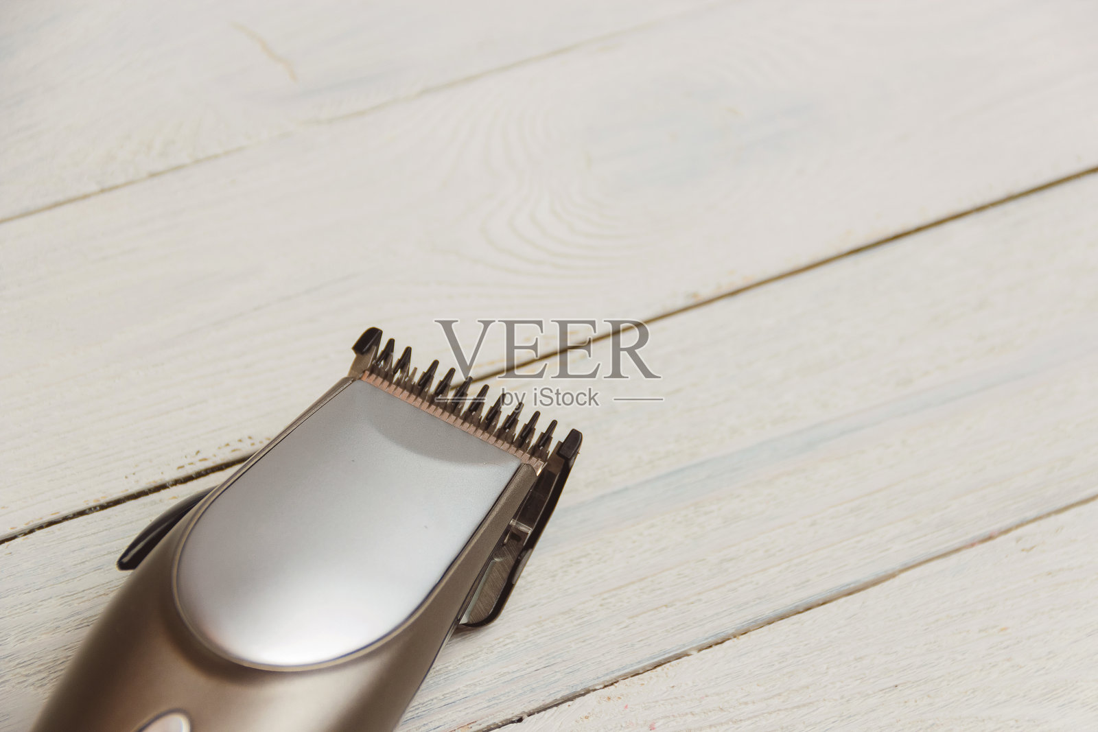 时尚专业的剪发木背景与复制空间照片摄影图片