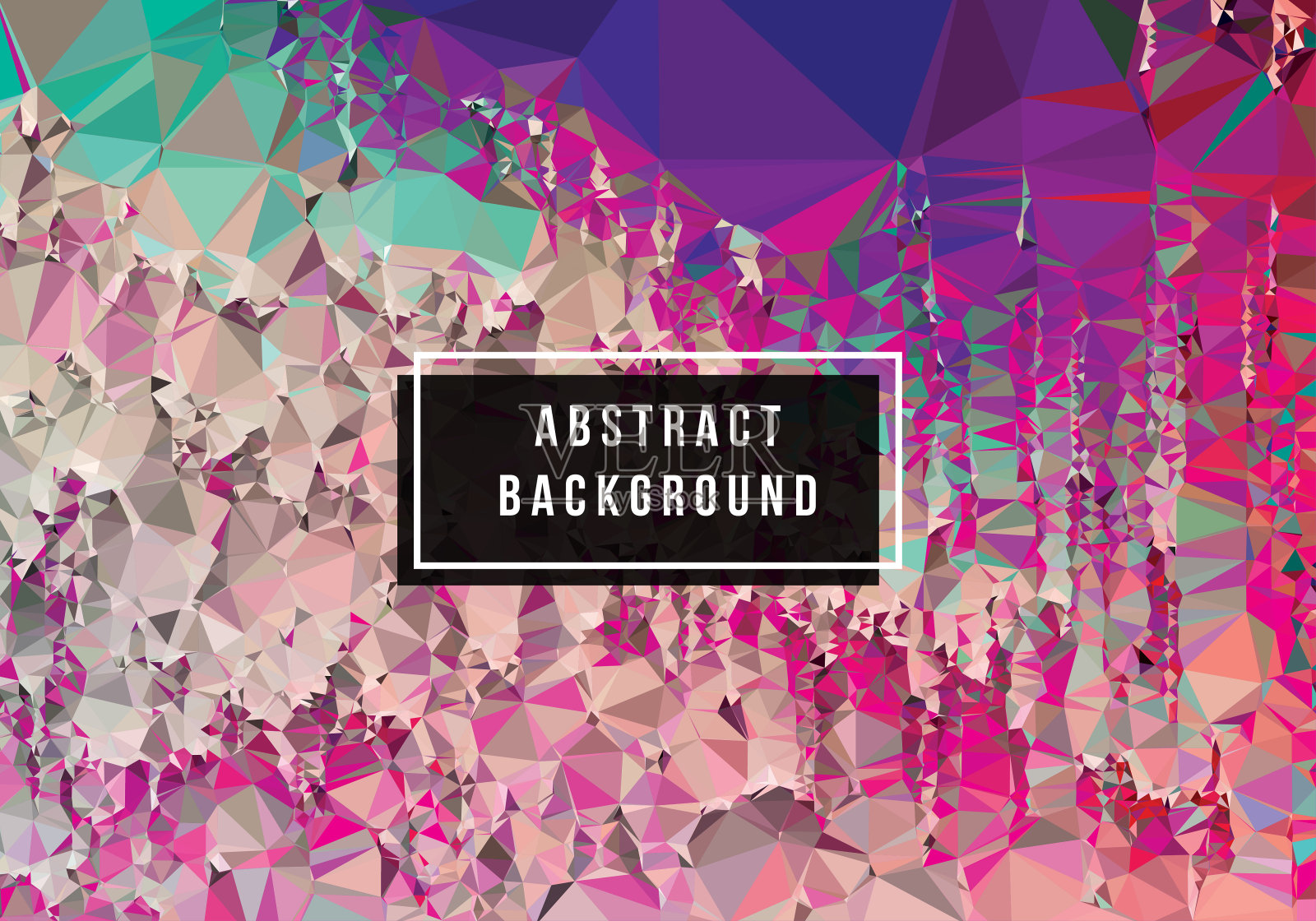 多边形向量抽象背景插画图片素材