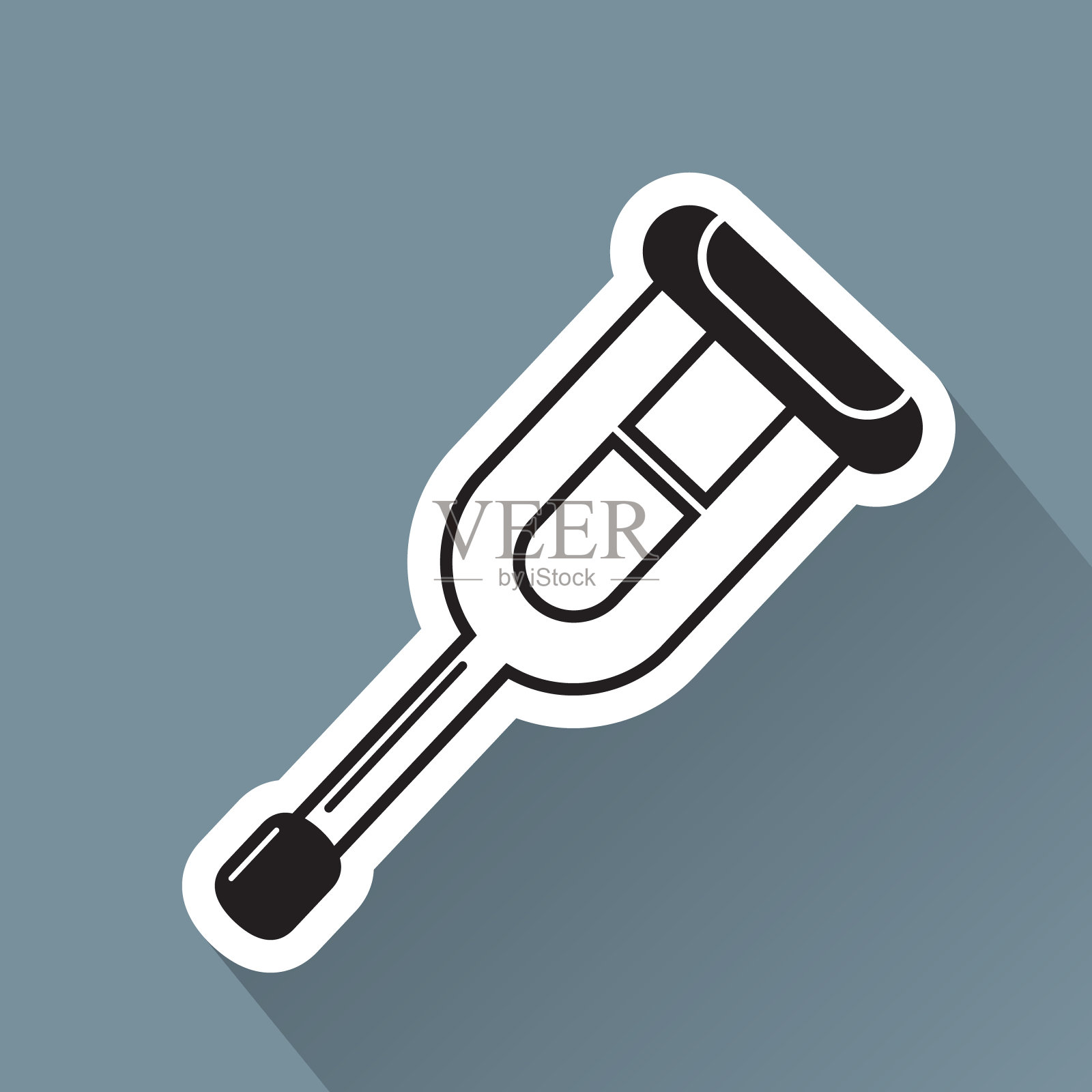 拐杖图标插画图片素材