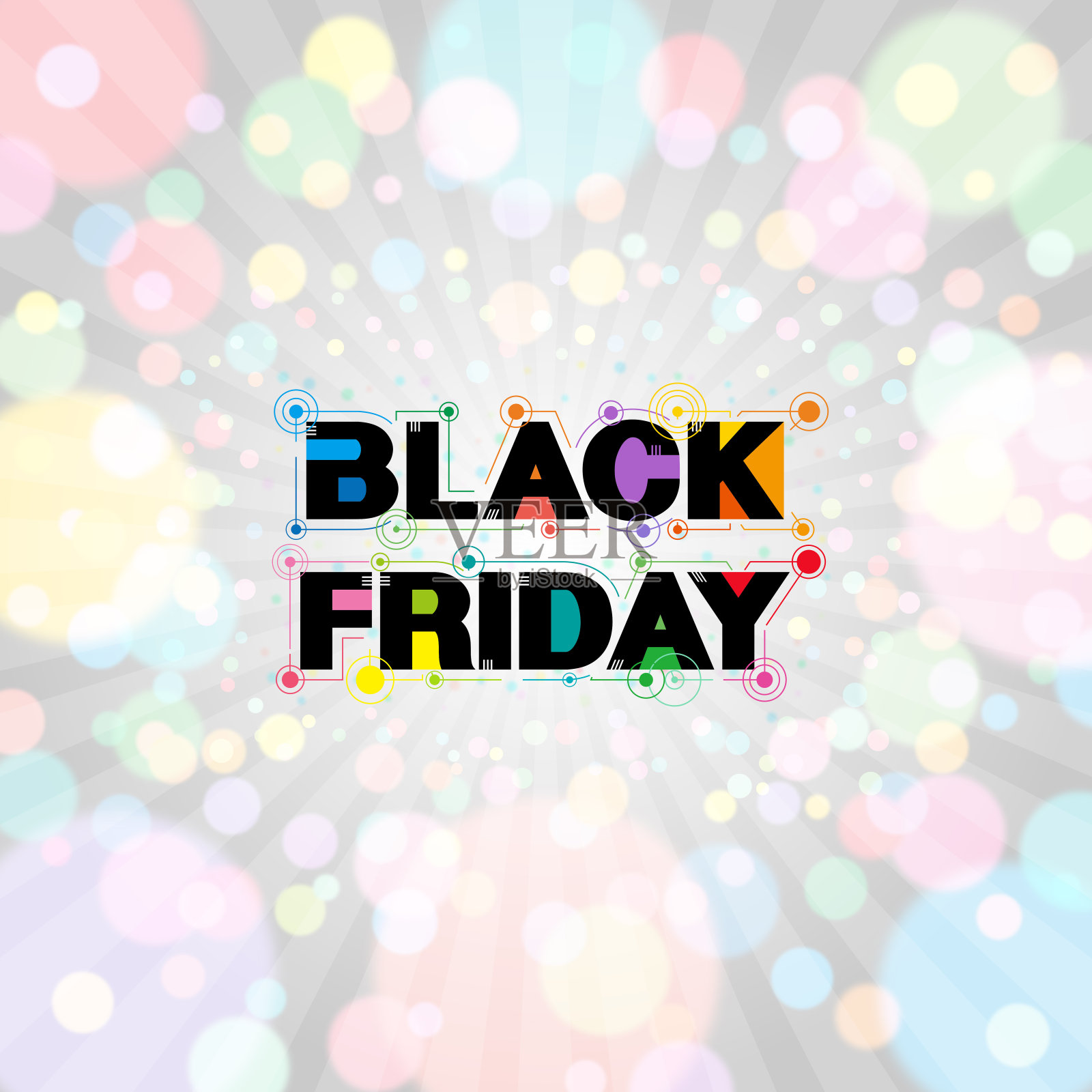 黑色星期五背景[发光光子]设计元素图片