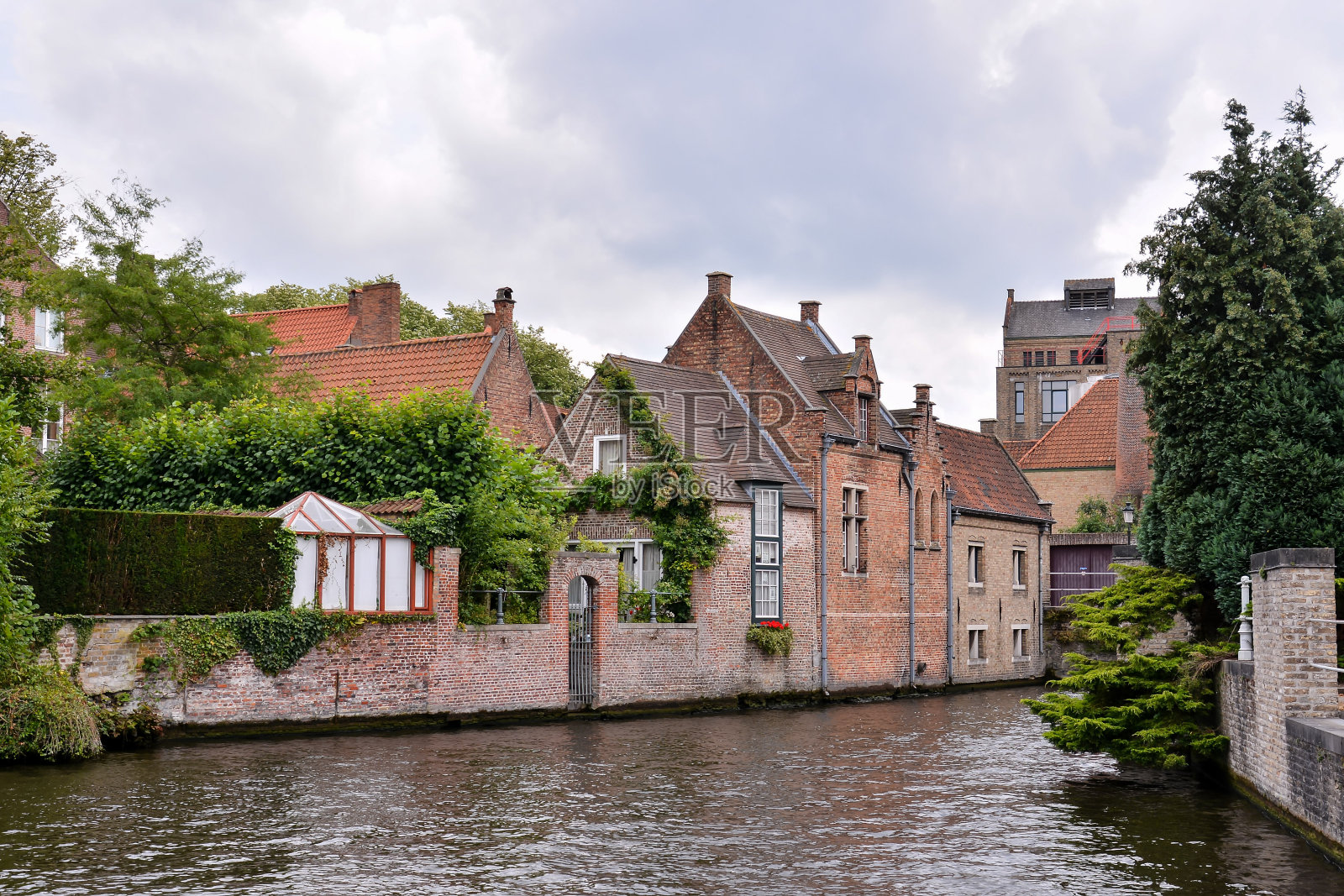 经典建筑欧洲建筑村庄布鲁日照片摄影图片