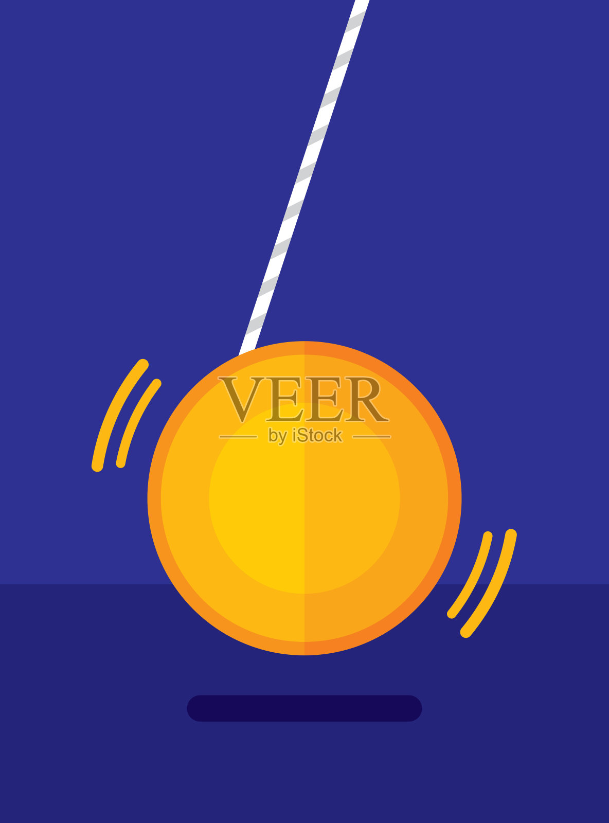 悠悠公寓插画图片素材