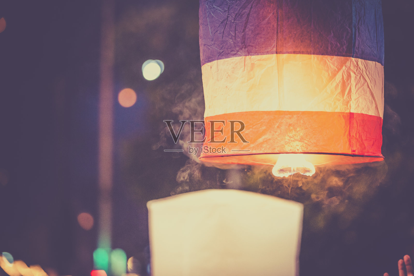 泰国清迈的灯笼节照片摄影图片