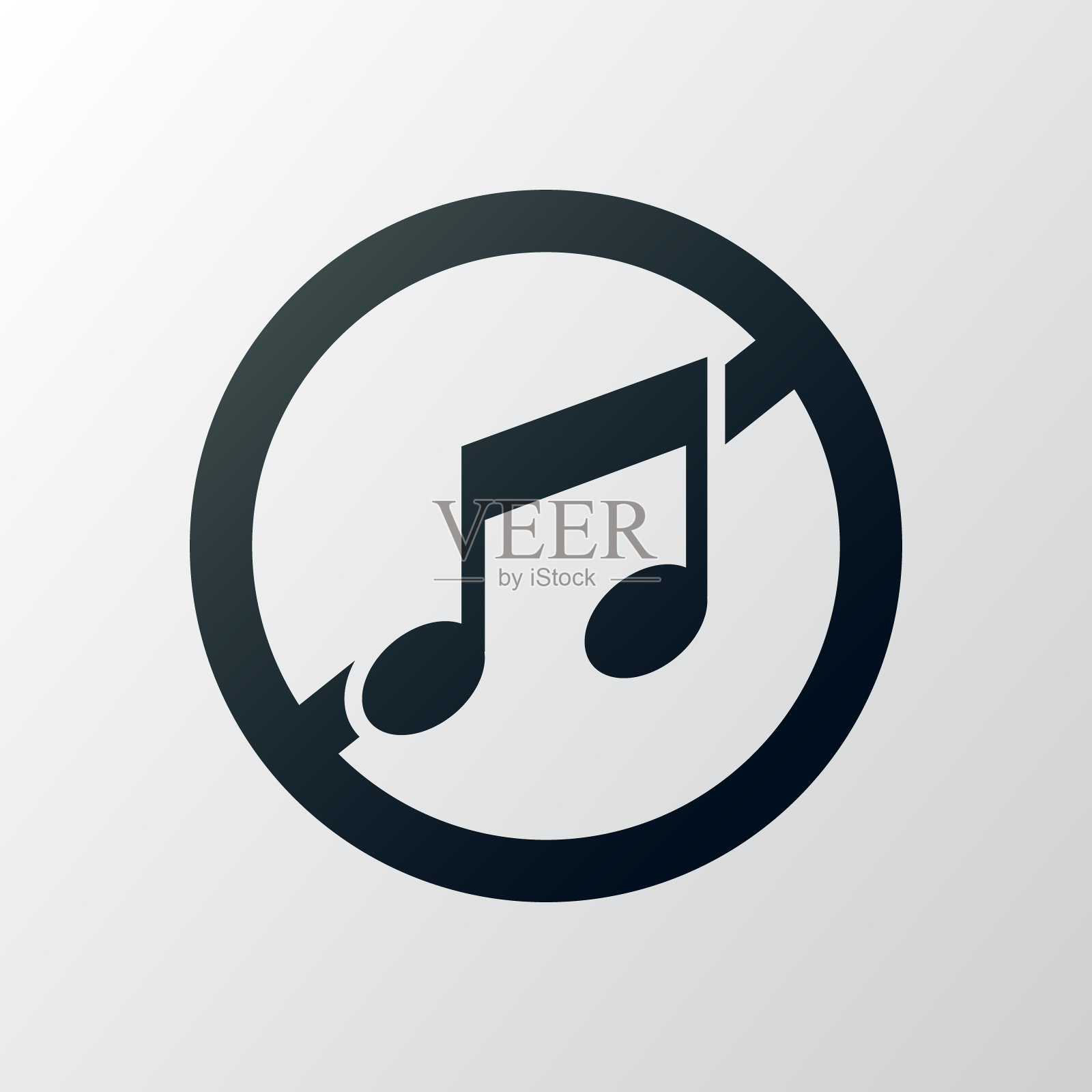 没有音乐符号插画图片素材