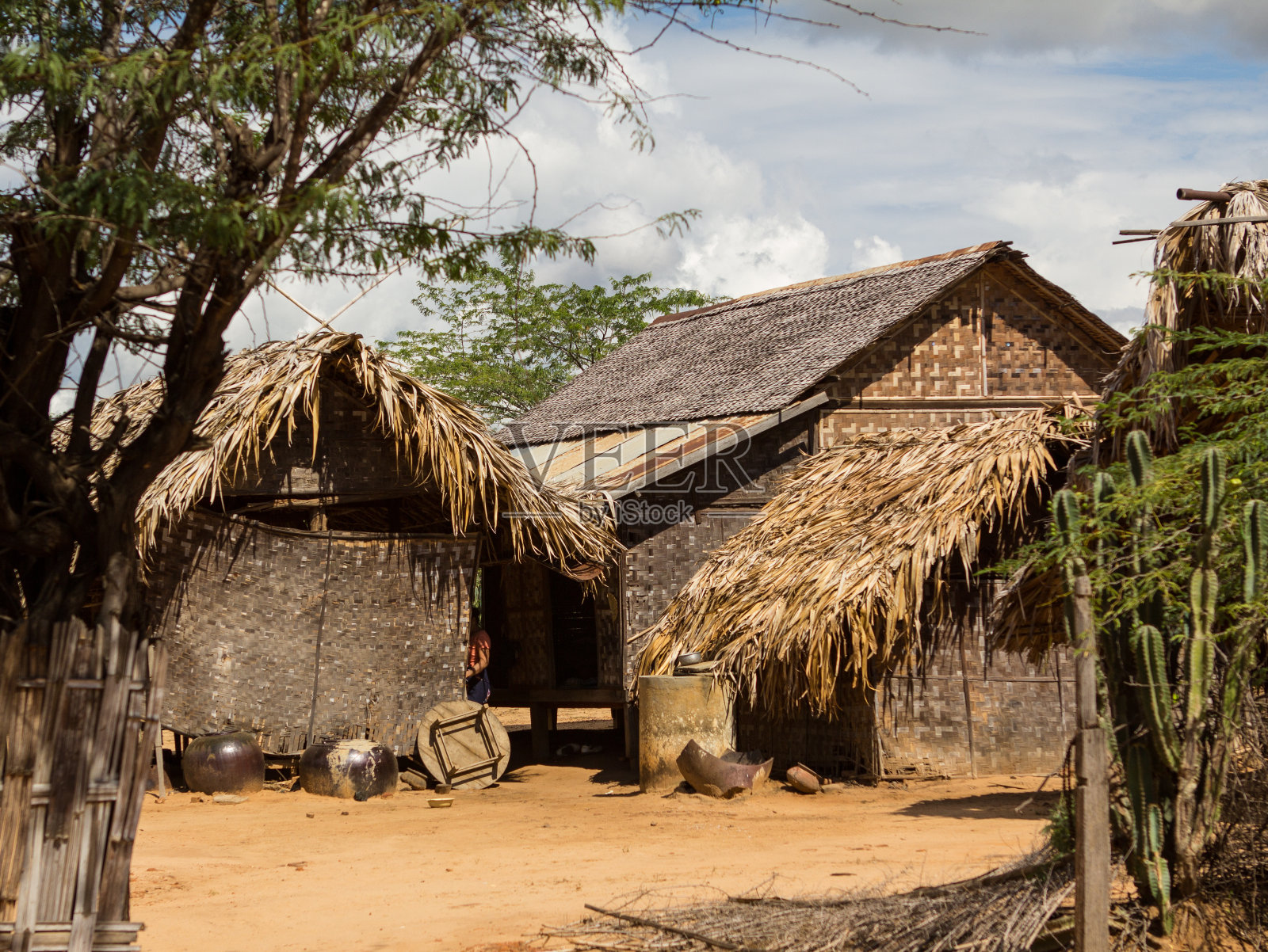 缅甸蒲甘村照片摄影图片
