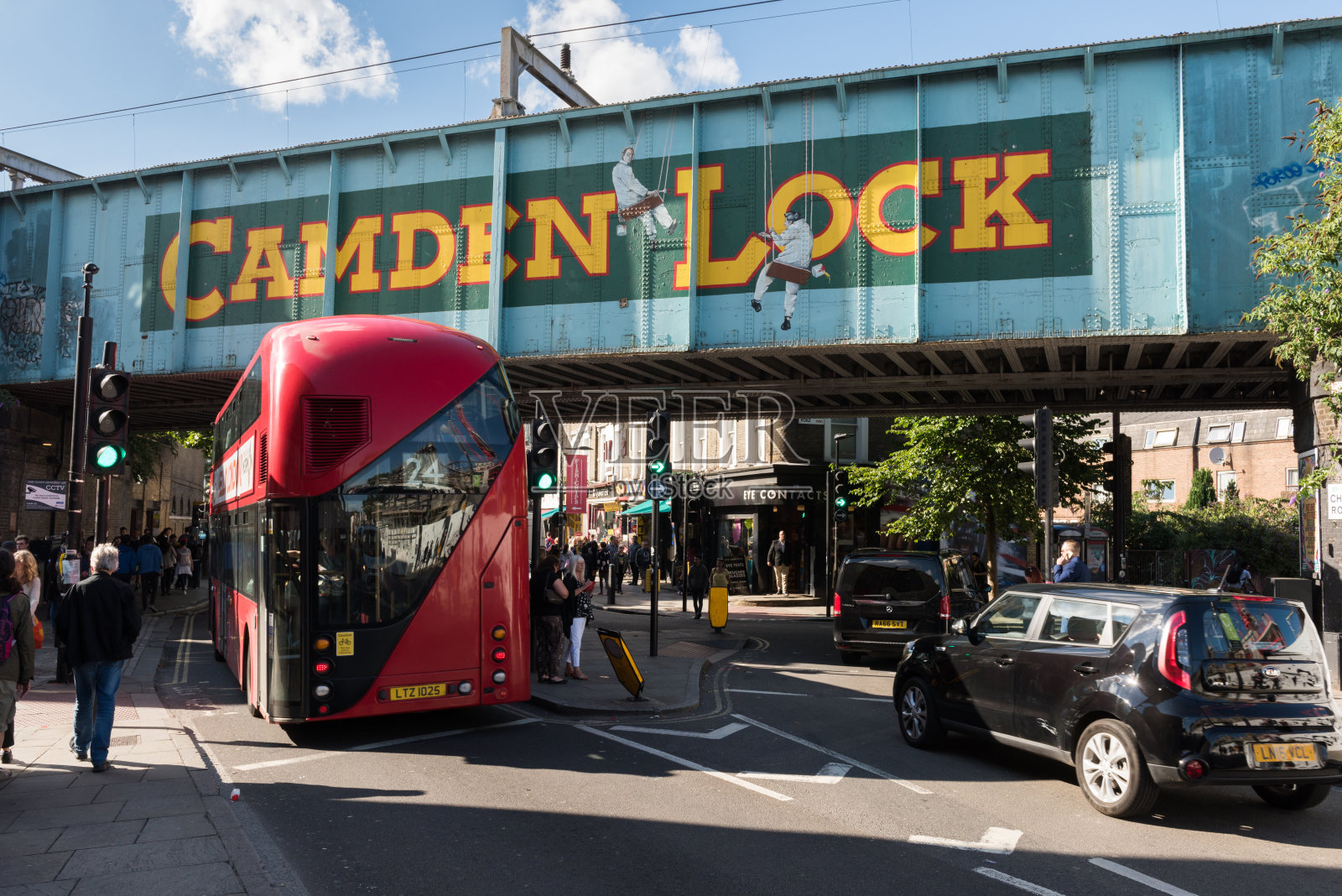 卡姆登锁照片摄影图片