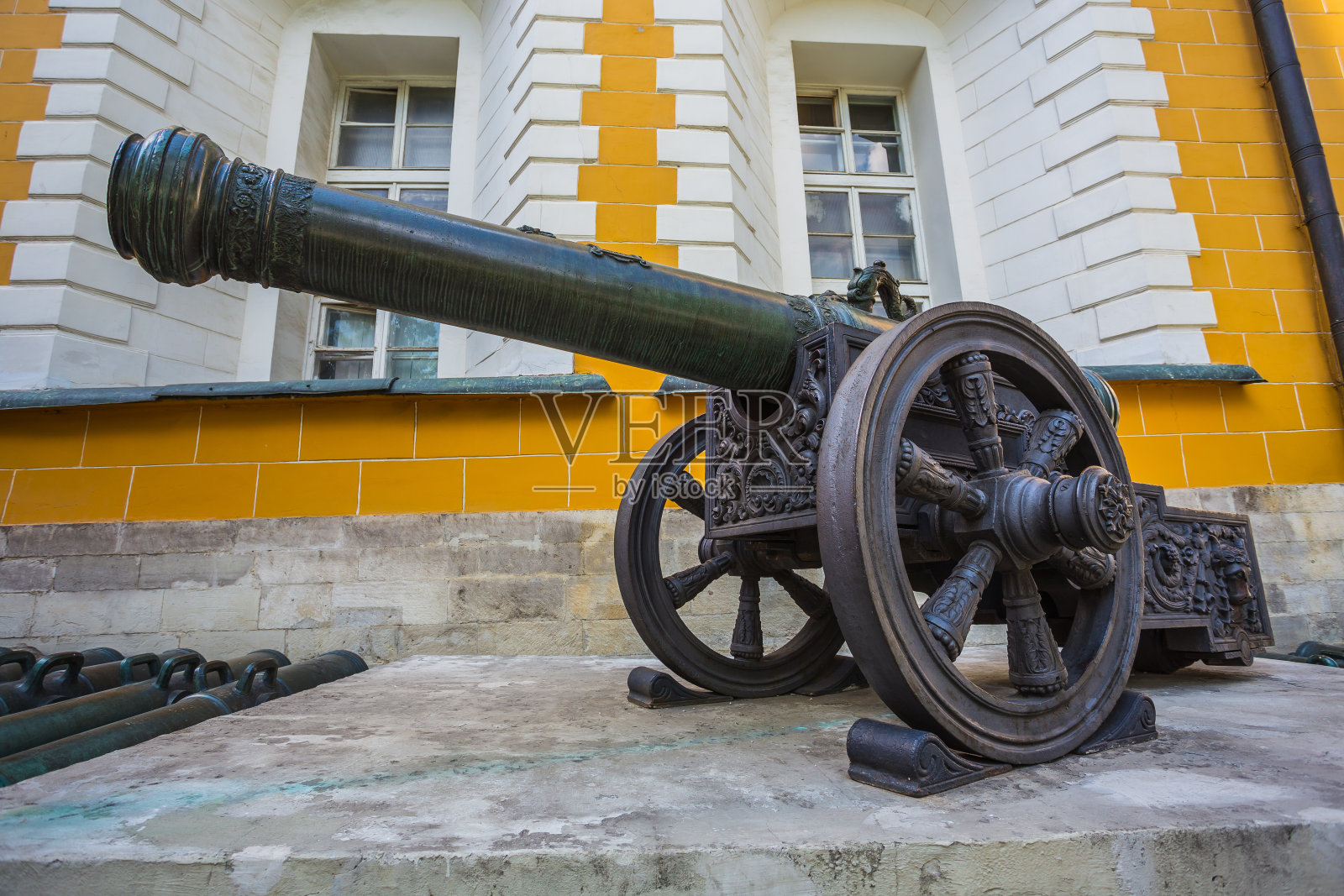 莫斯科克里姆林宫的大炮照片摄影图片