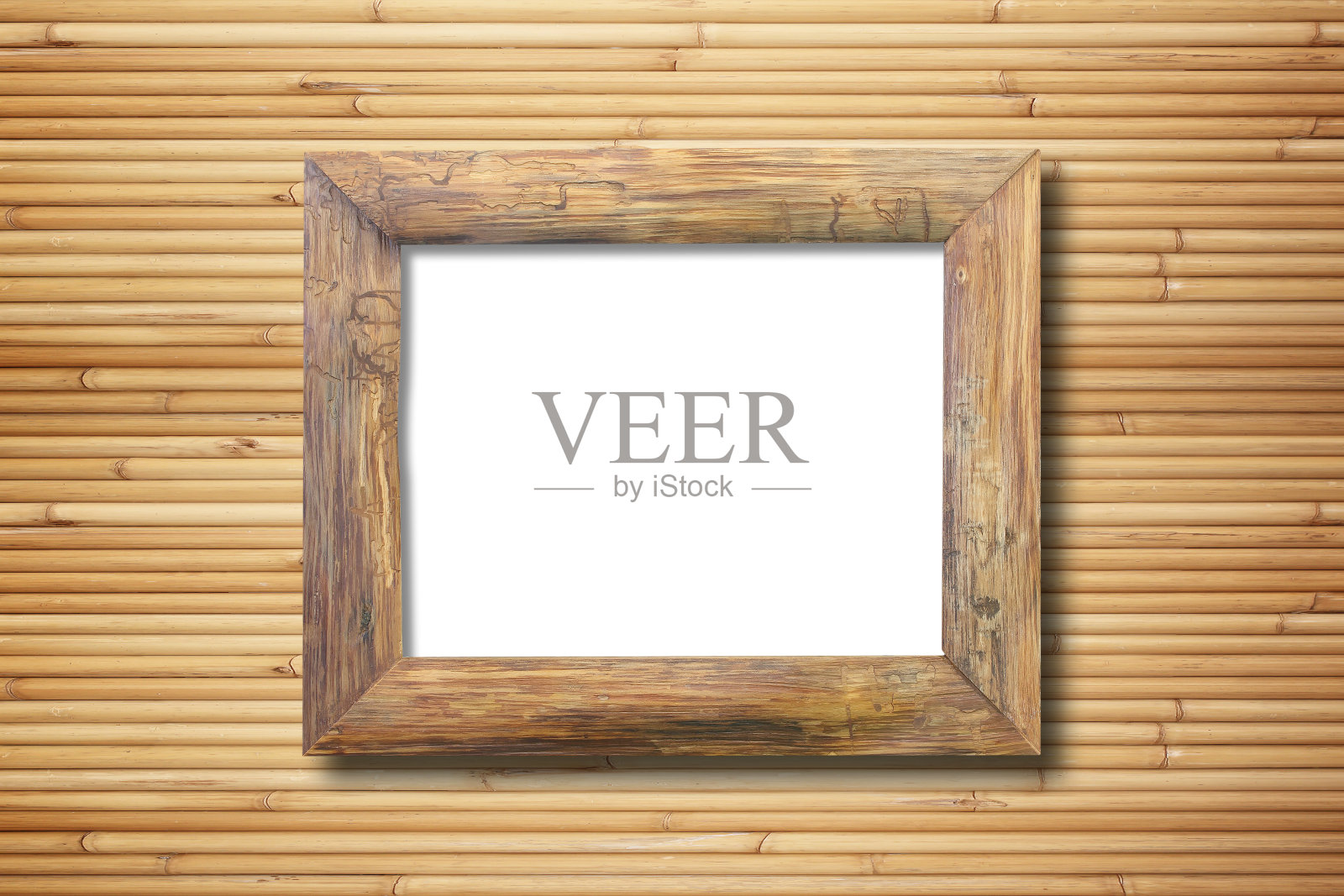 竹墙框架照片摄影图片