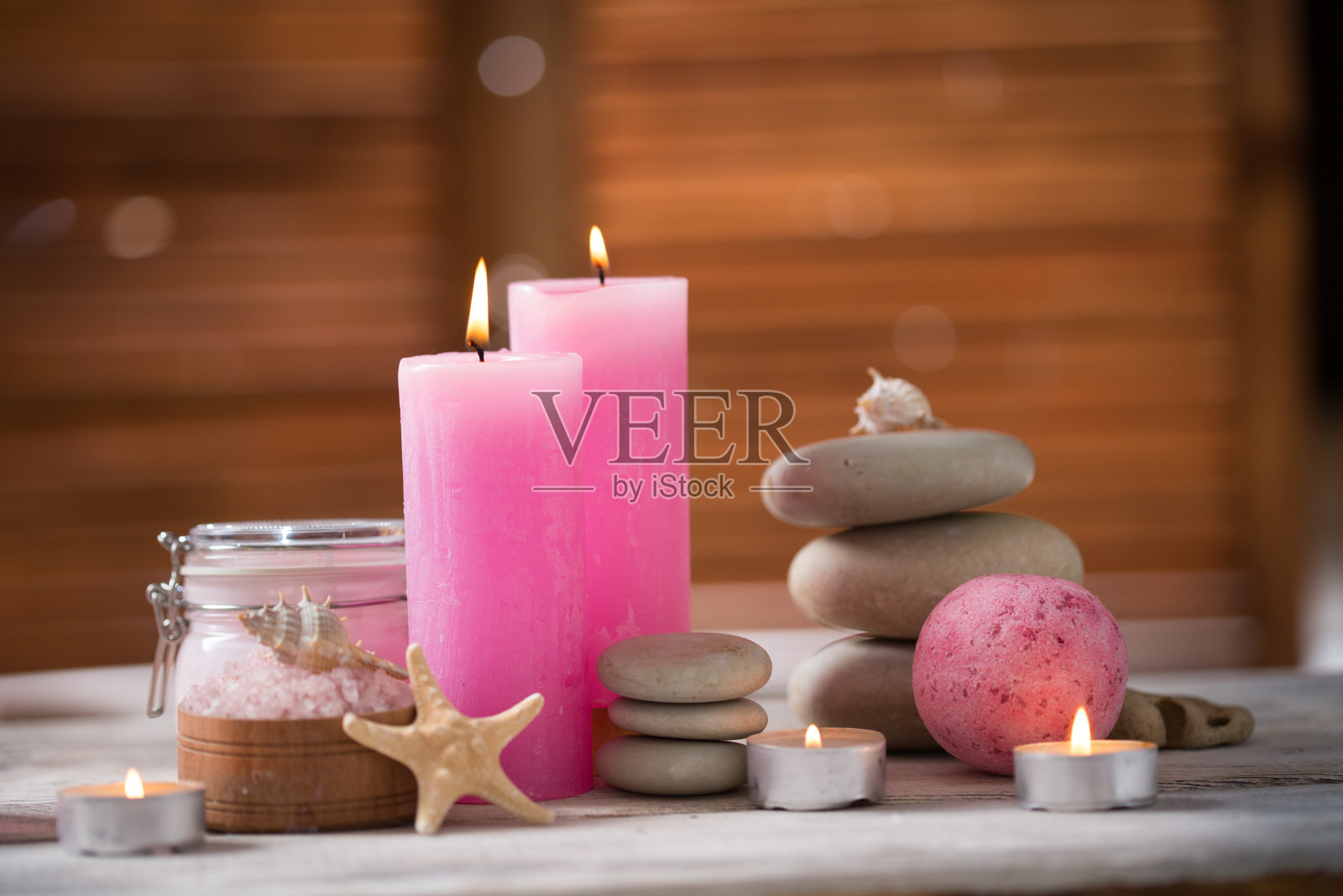 水疗中心的组成照片摄影图片