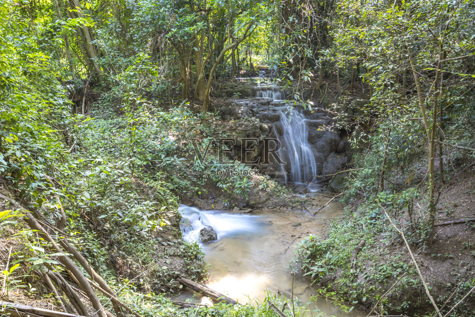 怀梅哈明瀑布照片摄影图片
