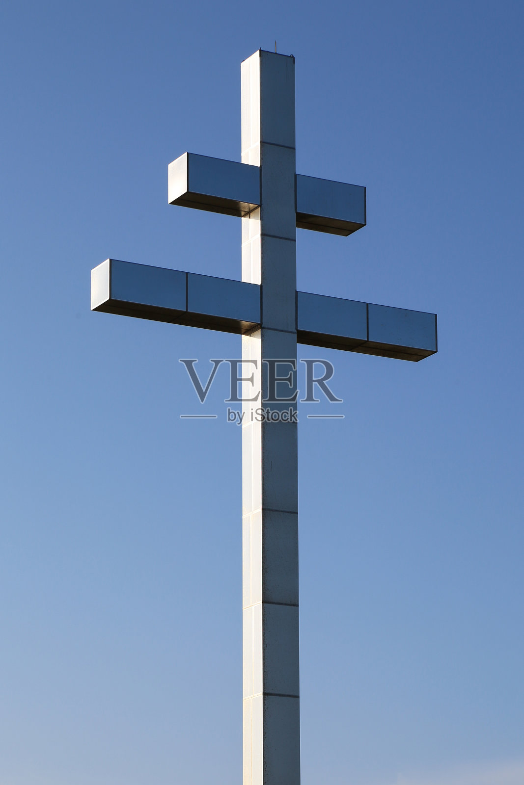 在朱诺海滩的洛林十字照片摄影图片