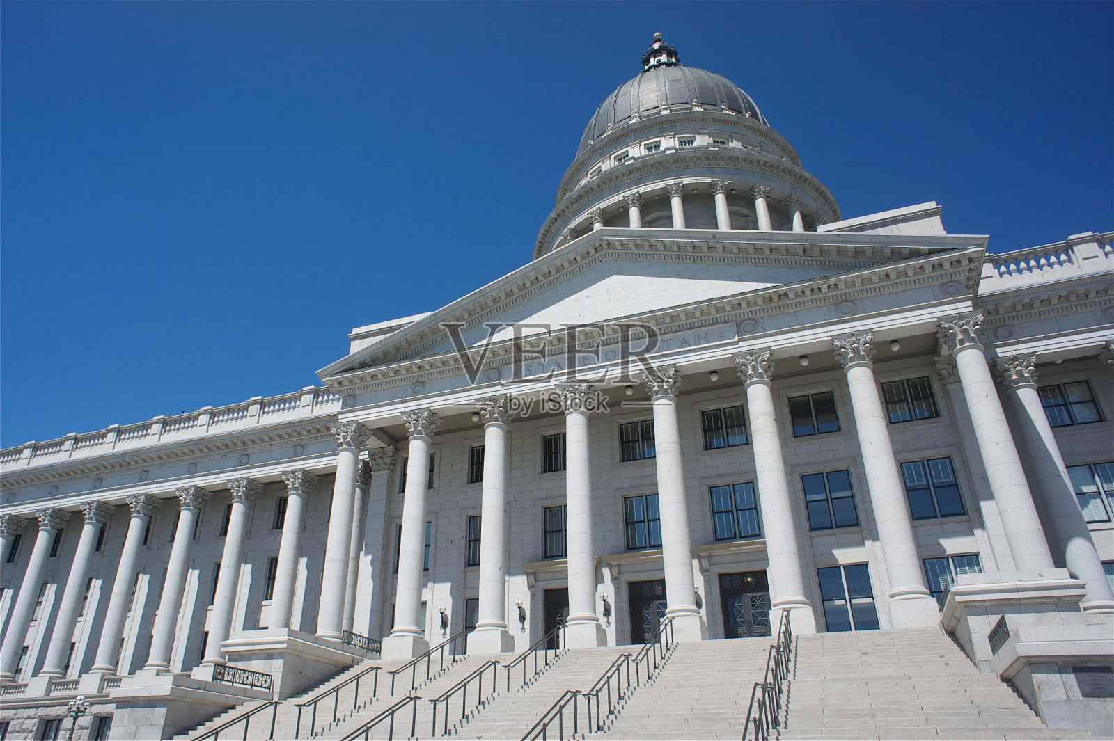 美国犹他州盐湖城的国会大厦照片摄影图片