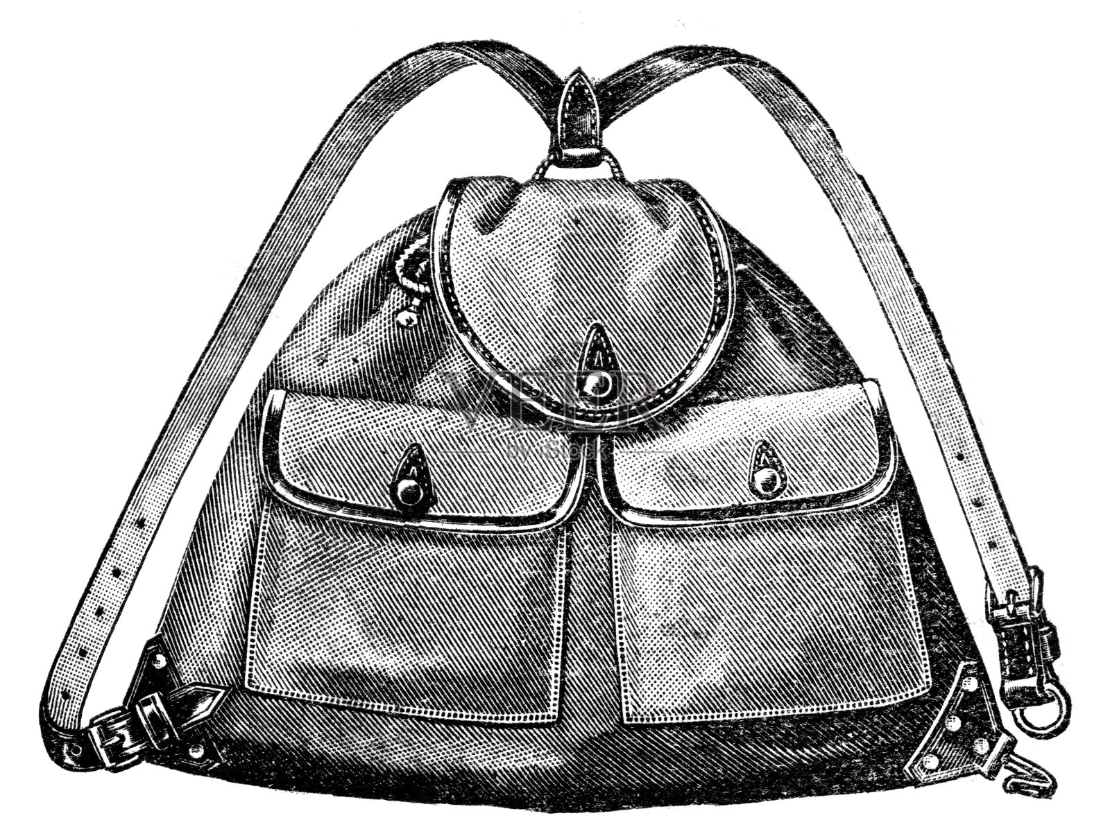 背包插画图片素材