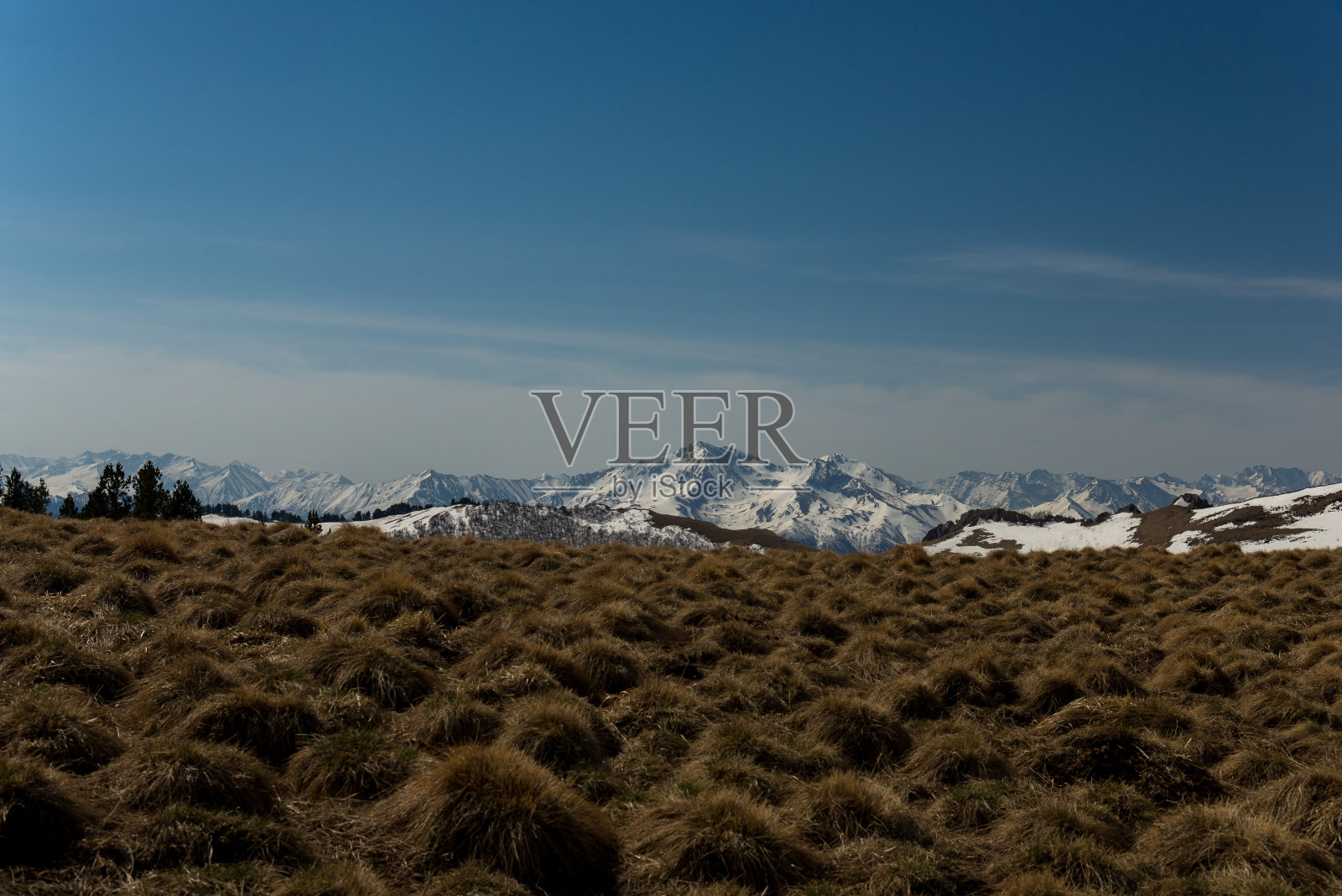 大萨奇自然公园的山脉。Adygea照片摄影图片