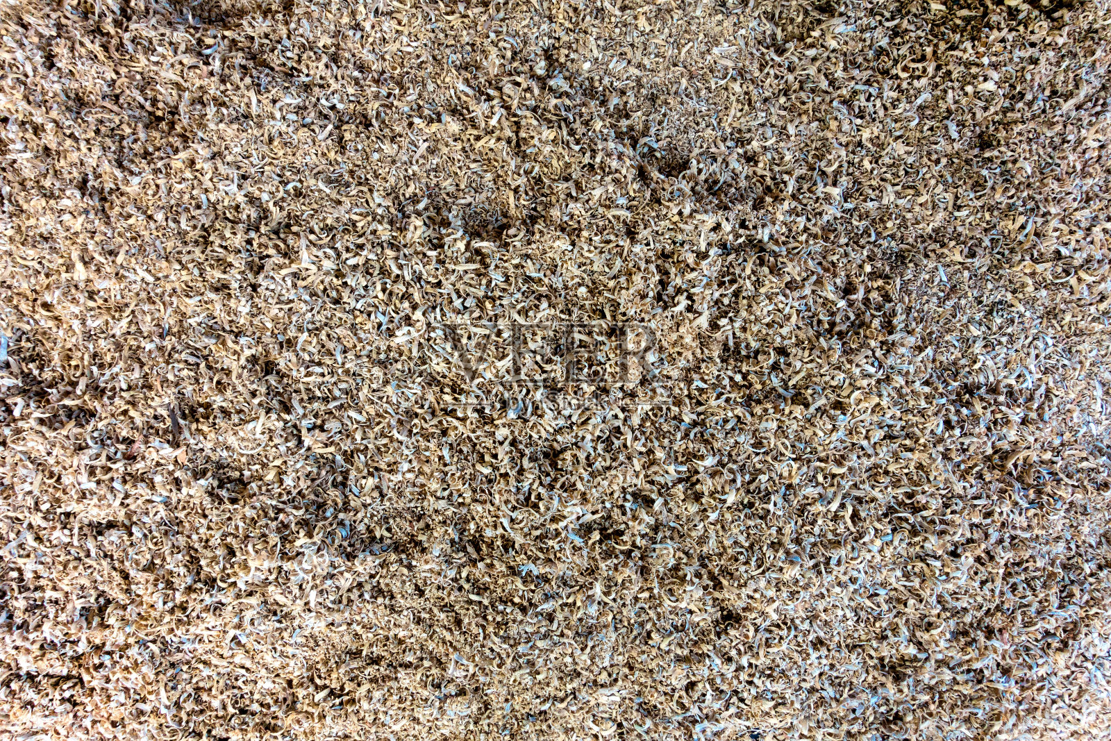 锯木厂的木屑或木屑照片摄影图片