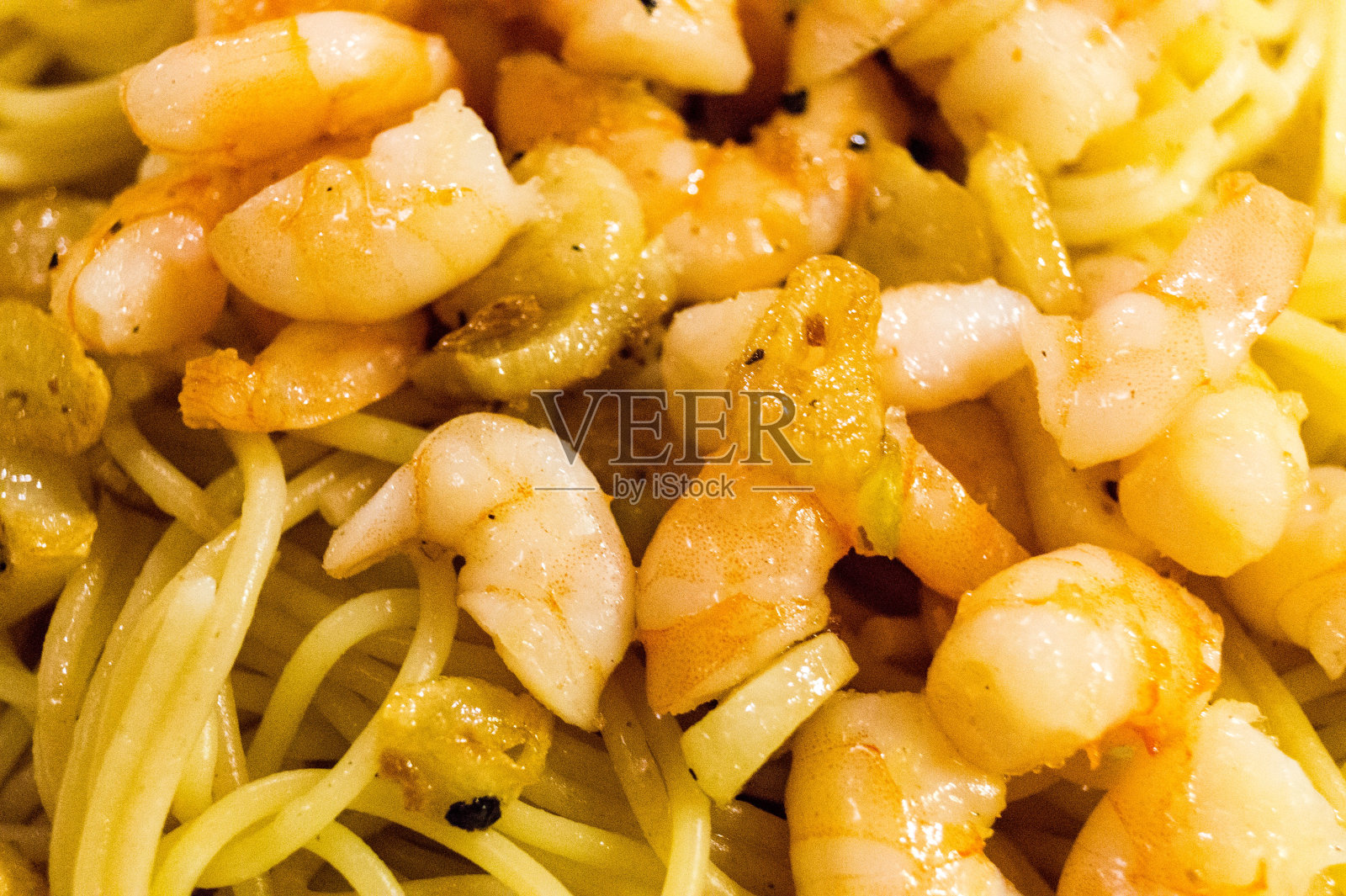 史坎普意大利面照片摄影图片