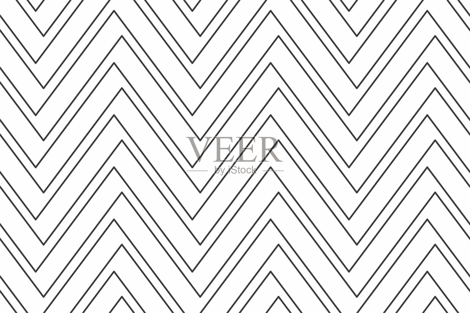 几何无缝带线形图案插画图片素材