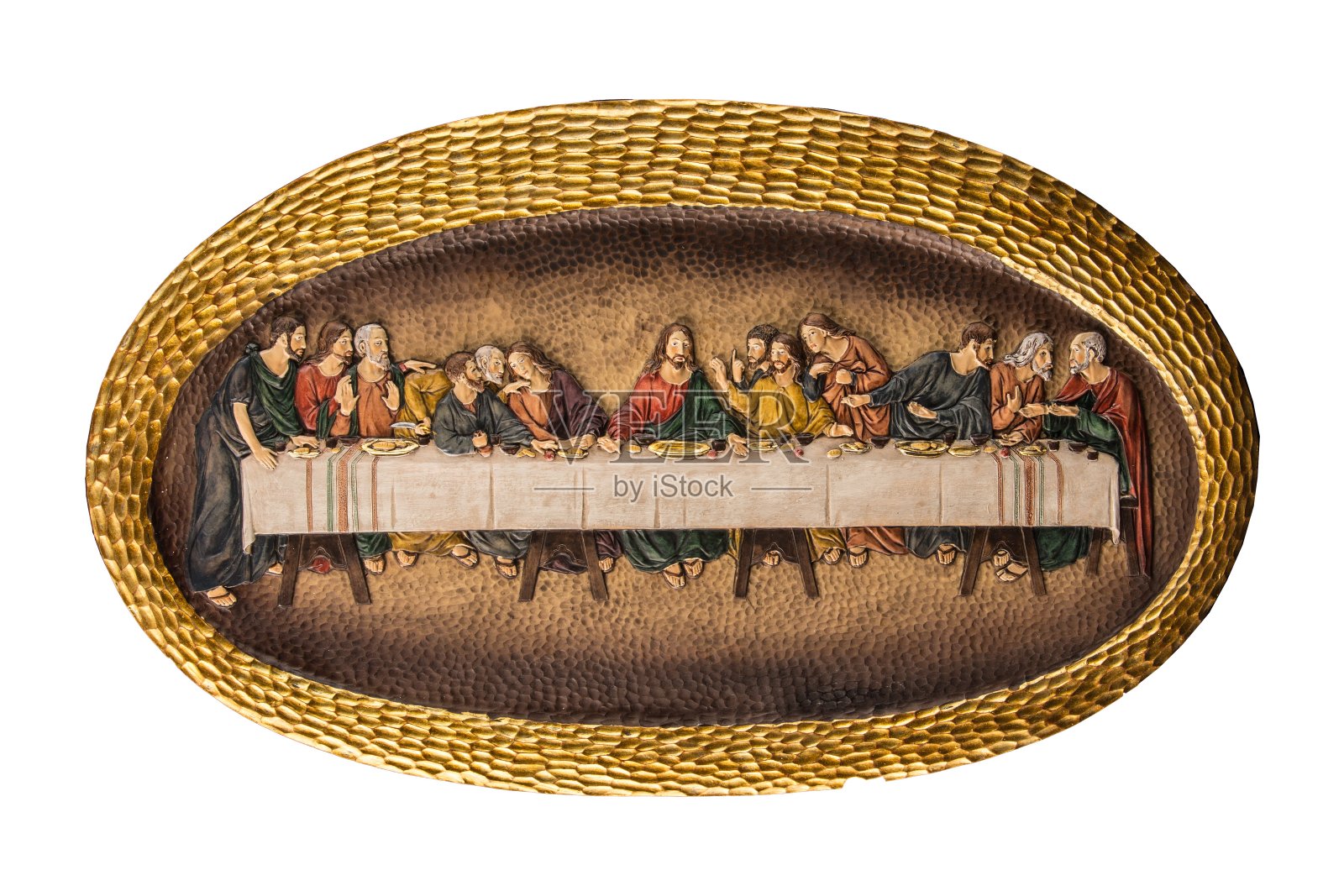 最后的晚餐彩色图片照片摄影图片