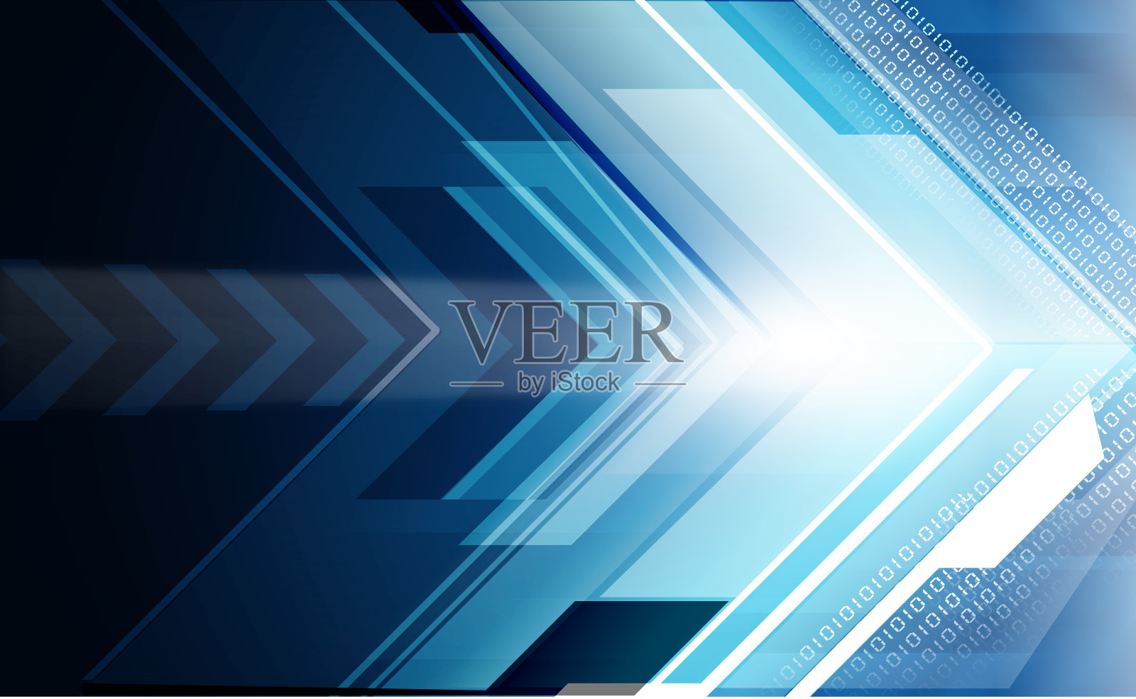 抽象的箭头插画图片素材