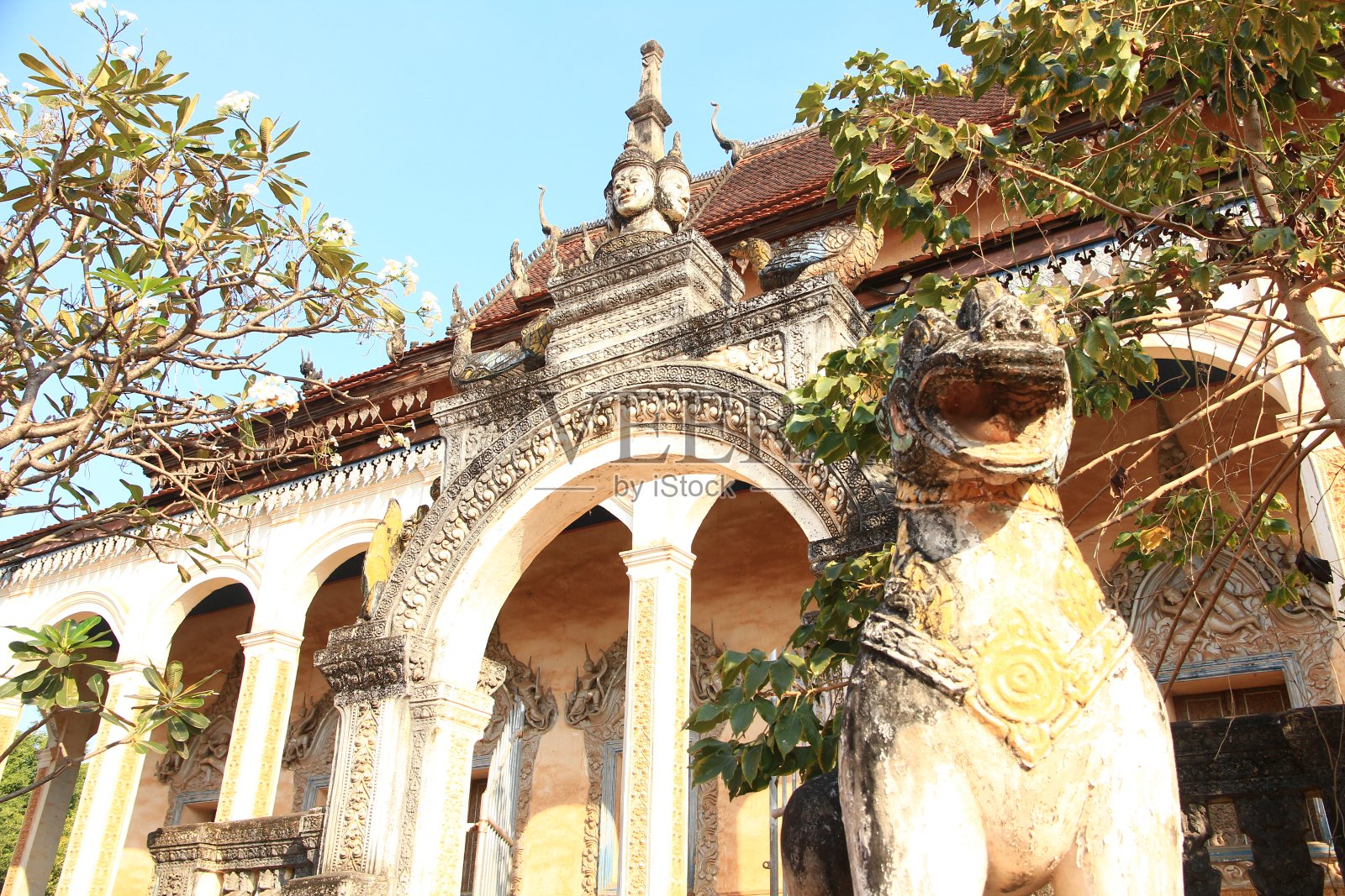 柬埔寨暹粒的薄窟照片摄影图片