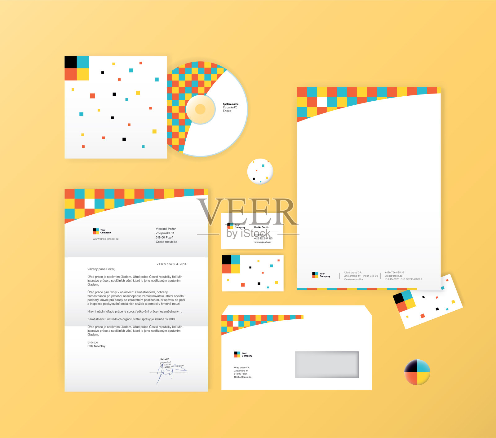 文具设计模板素材