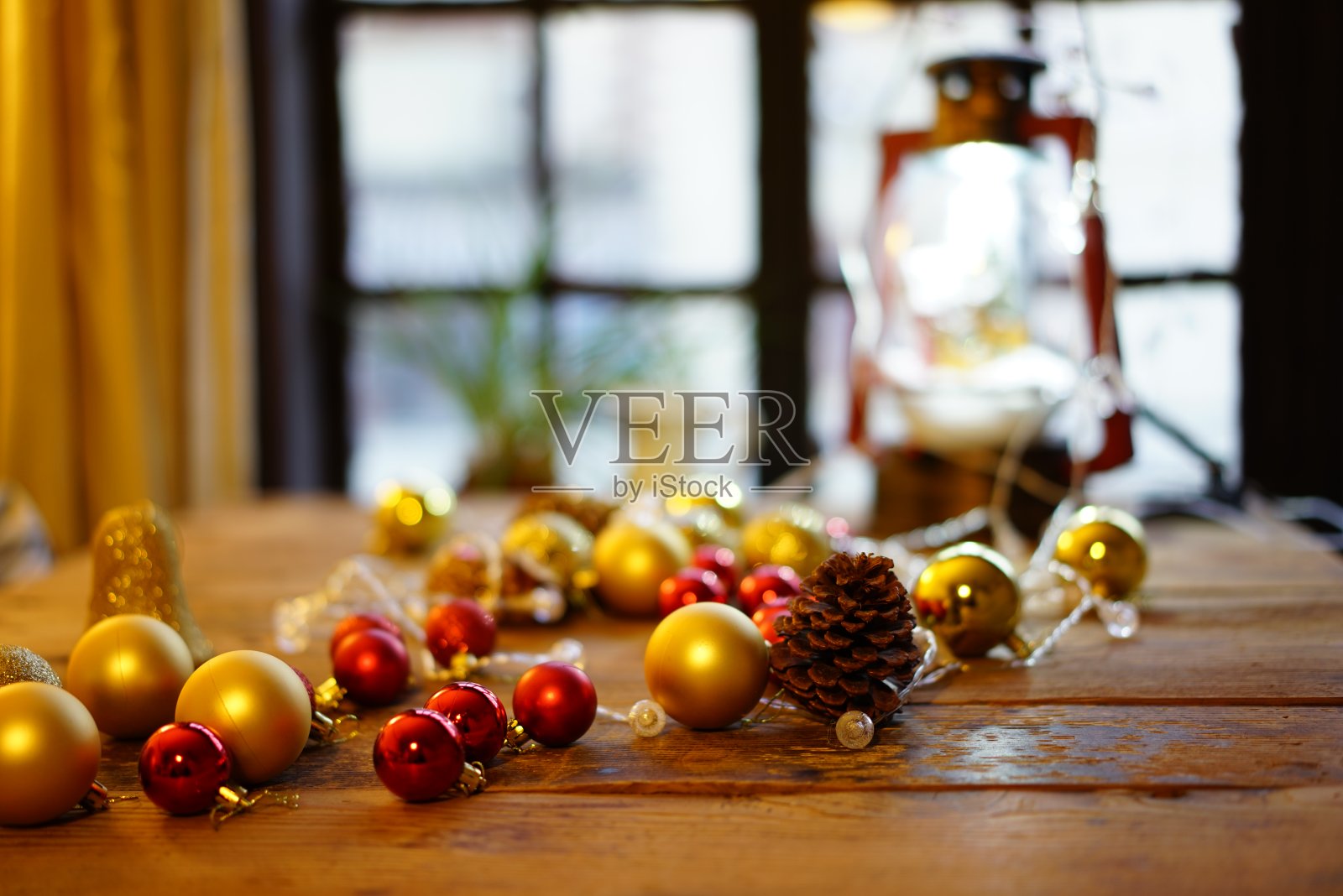 圣诞节设置照片摄影图片