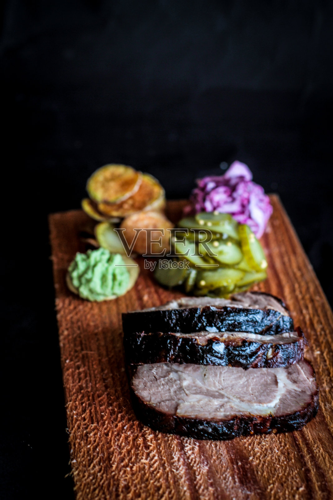 烧烤排骨照片摄影图片