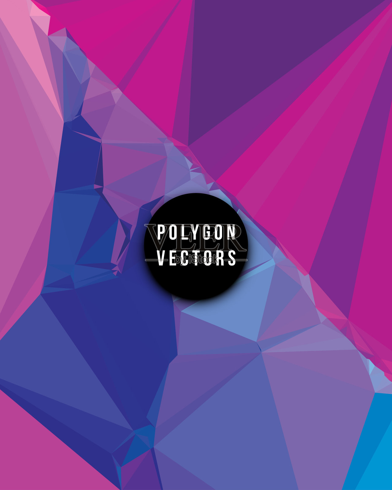 多边形矢量彩色抽象背景插画图片素材