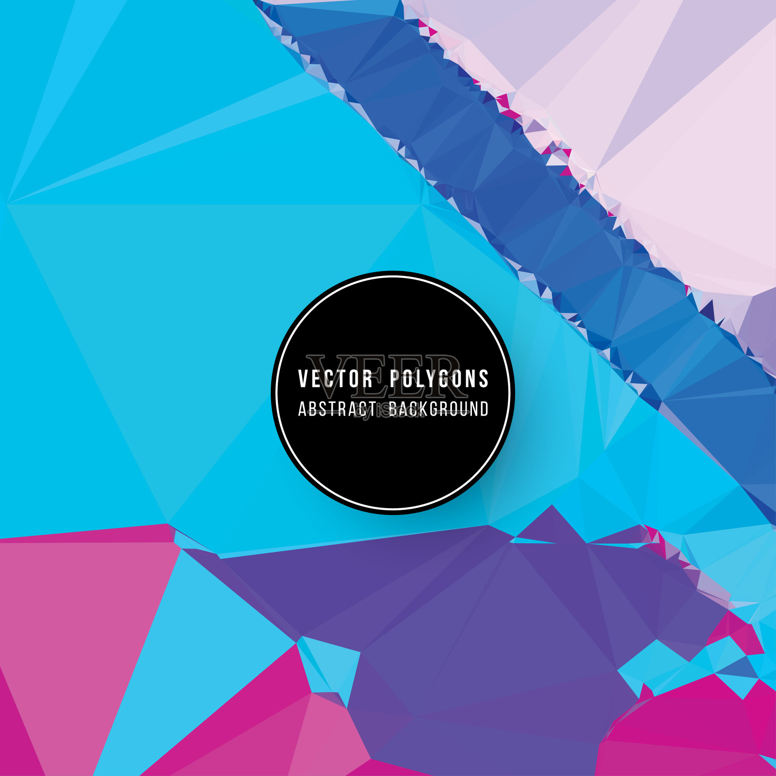 多边形向量抽象背景插画图片素材