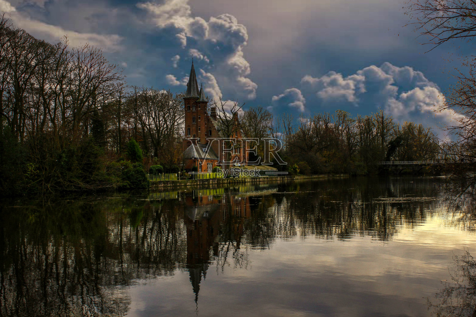 欧洲城市-比利时布鲁日照片摄影图片