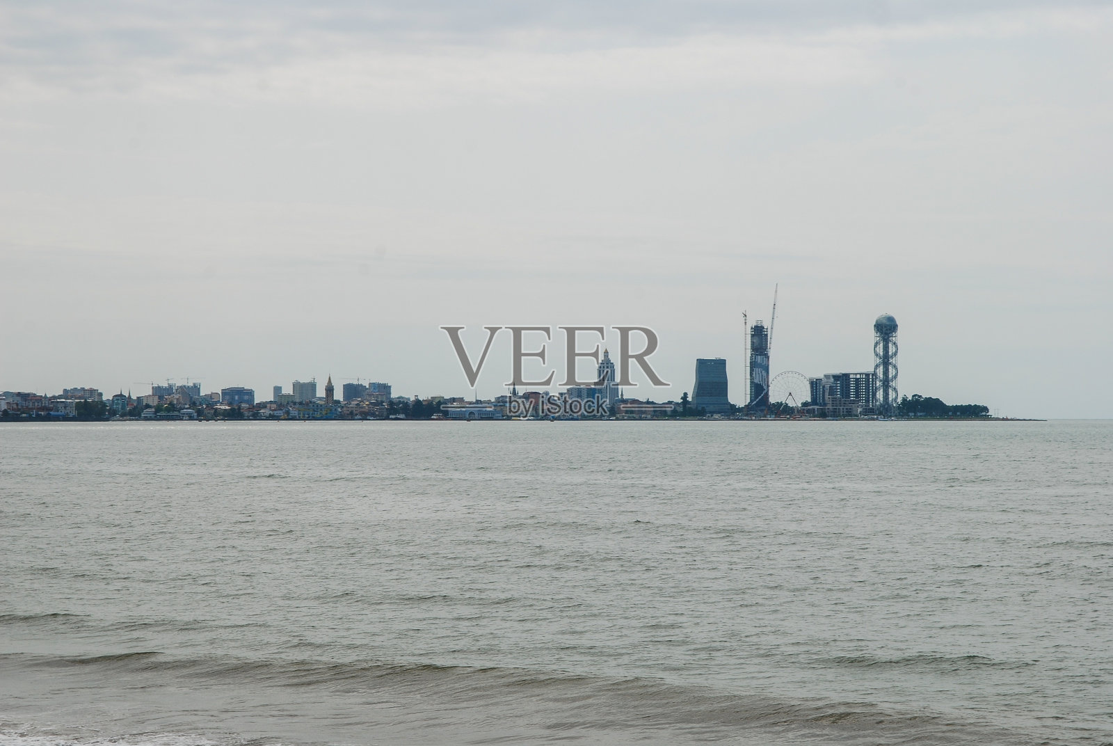 格鲁吉亚第比利斯。老城街道。照片摄影图片