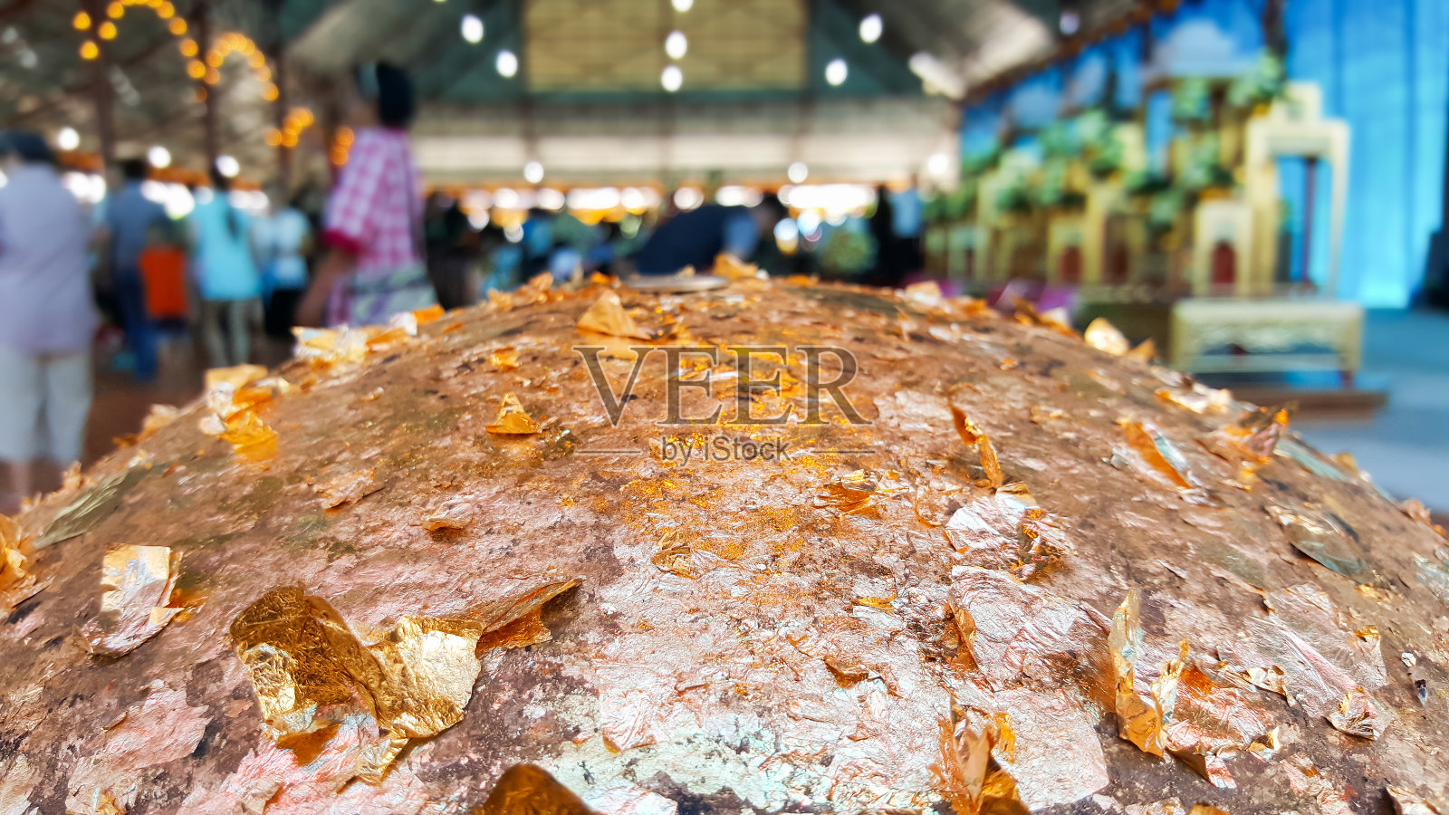 泰国寺庙里的Luk Nimit照片摄影图片