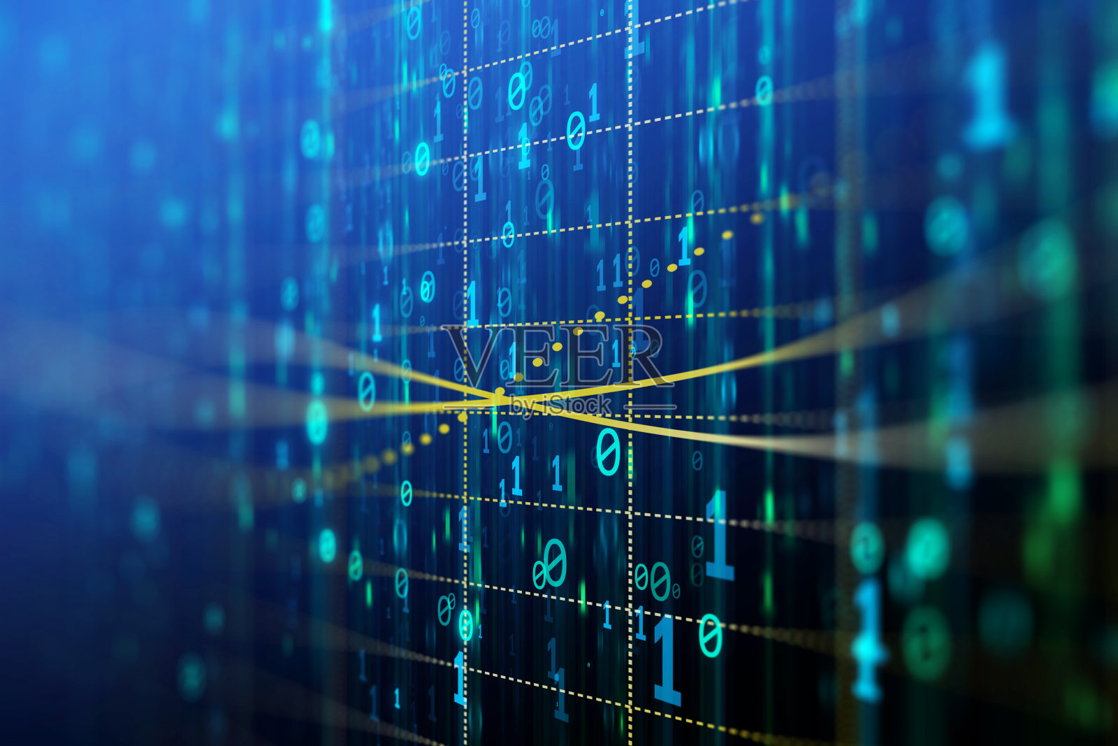 二进制代码的背景插画图片素材