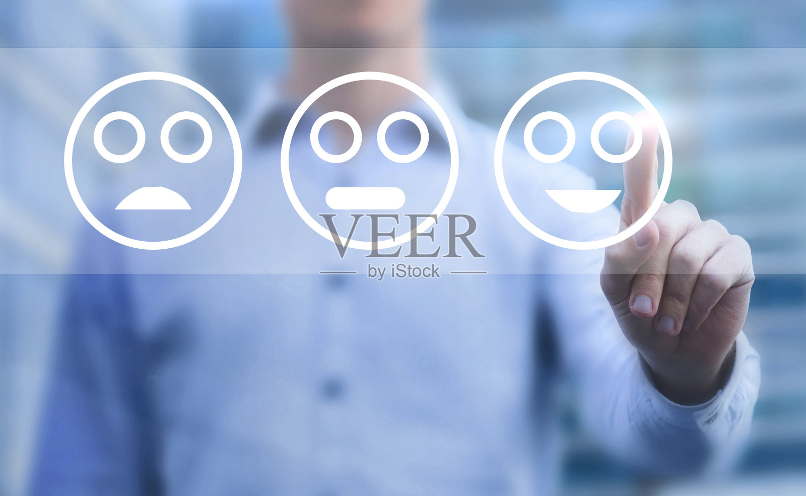 客户满意度的概念照片摄影图片