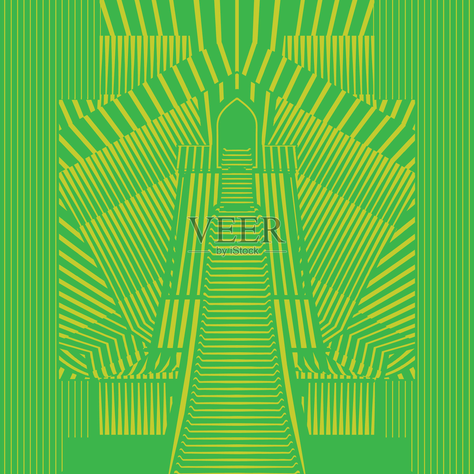 色彩丰富的波普艺术半色调图案背景插画图片素材