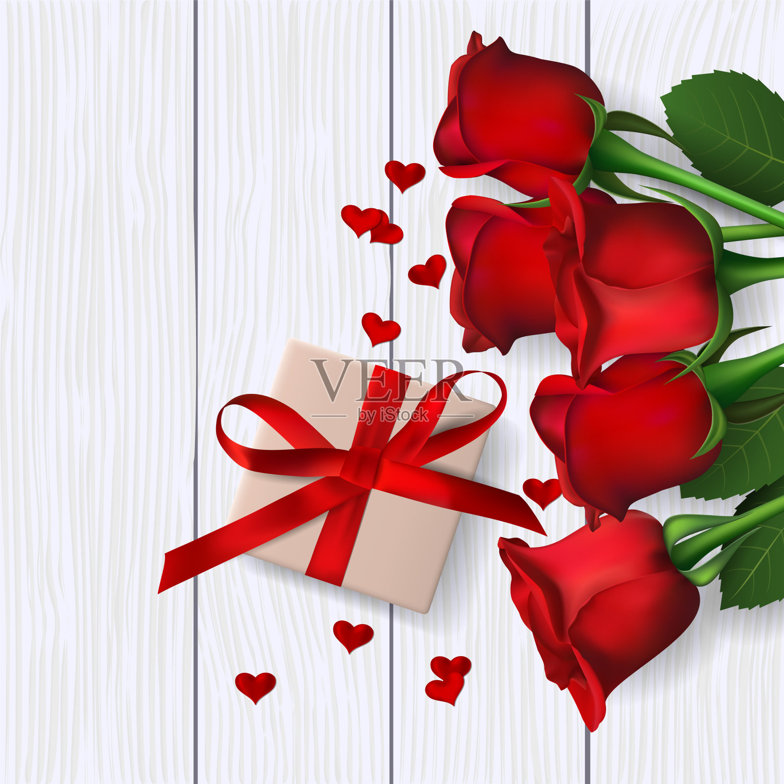 节日礼物插画图片素材