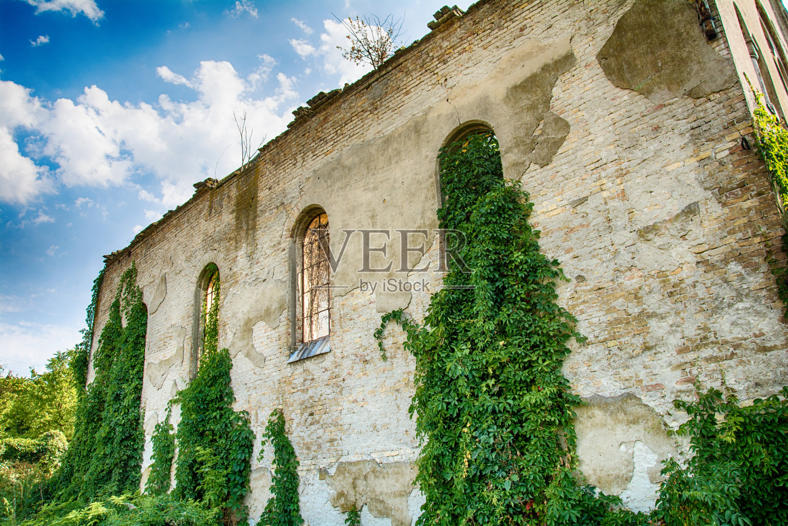 塞尔维亚巴诺斯特废弃的教堂照片摄影图片